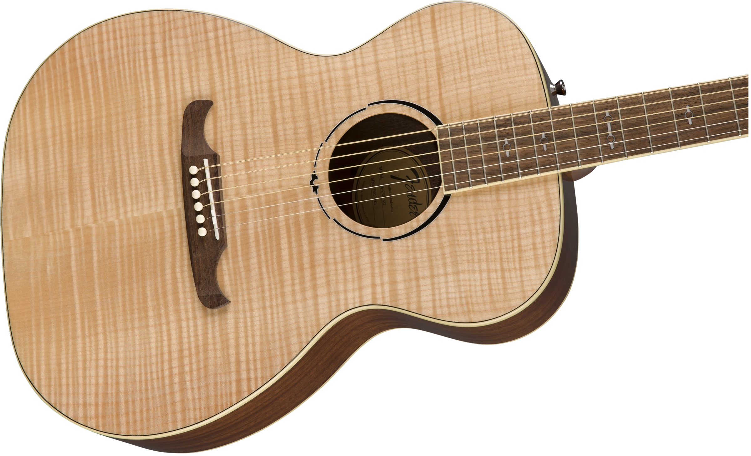 Fender® FA-235E Concert, Walnut Fingerboard, Natural