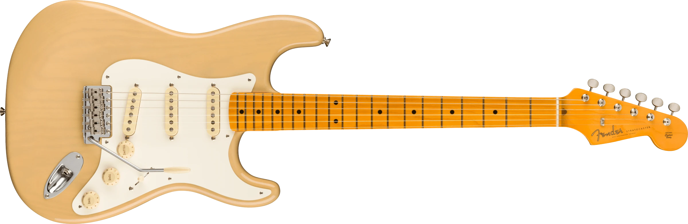 Fender® American Vintage II 1957 Stratocaster®, Maple Fingerboard, Vintage Blonde