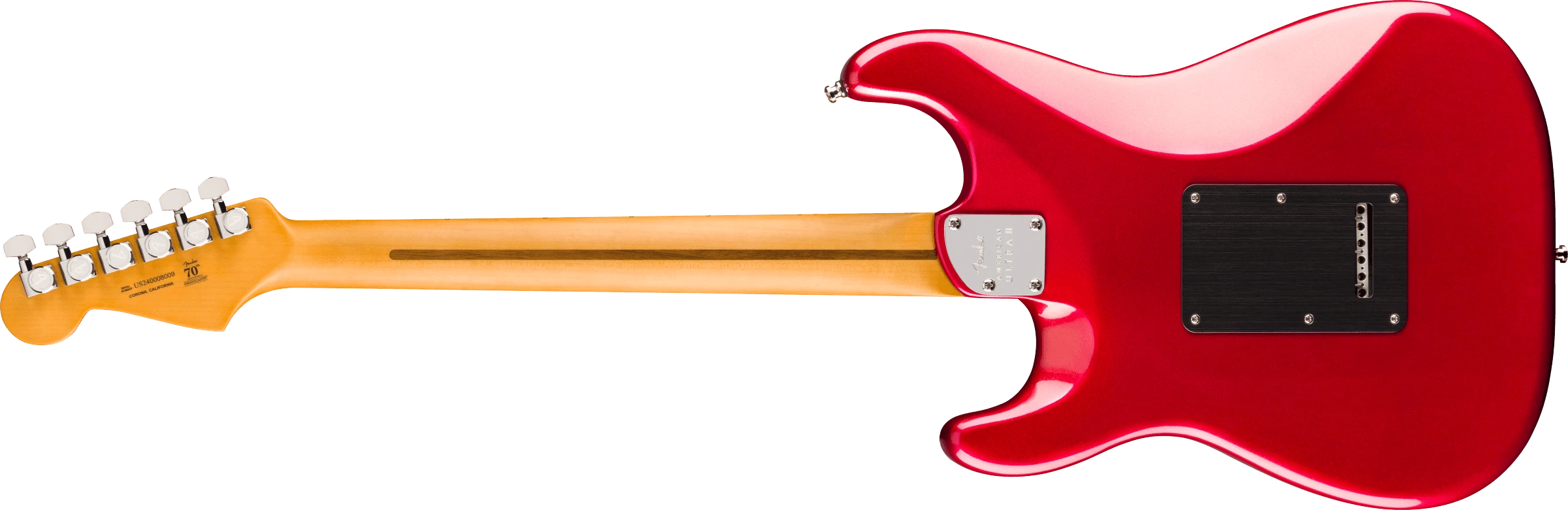 Fender® American Ultra II Stratocaster®, Maple Fingerboard, Sinister Red