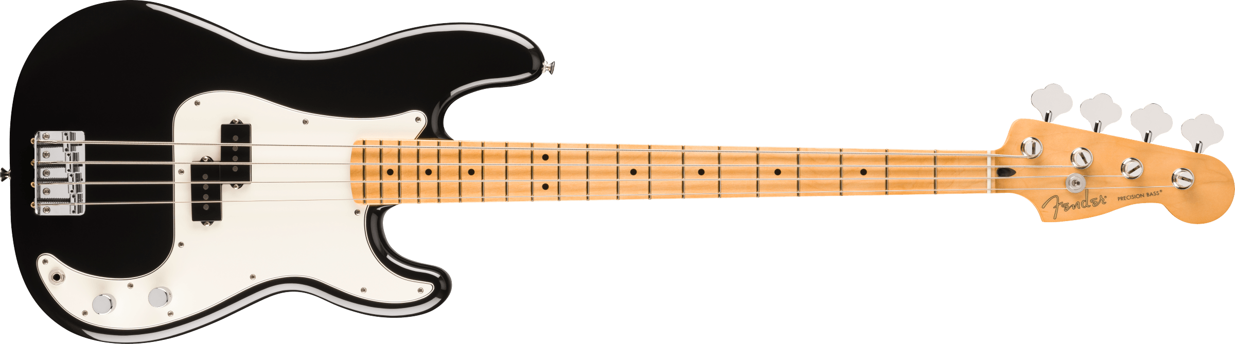 Fender® Player II Precision Bass®, Maple Fingerboard, Black