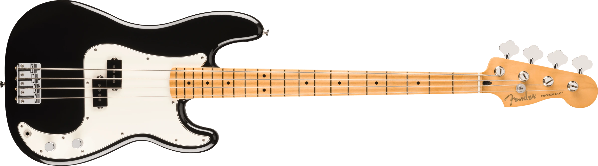 Fender® Player II Precision Bass®, Maple Fingerboard, Black