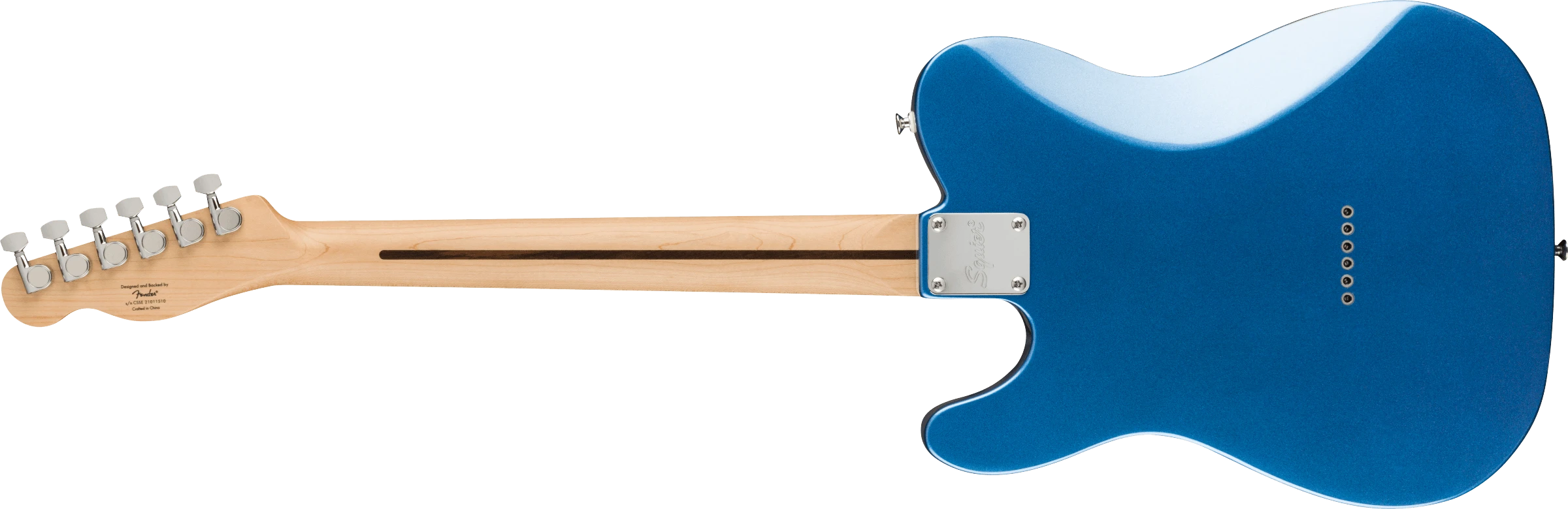 Squier® Limited Edition Affinity Series® Telecaster®, Maple Fingerboard, White Pickguard, Lake Placid Blue