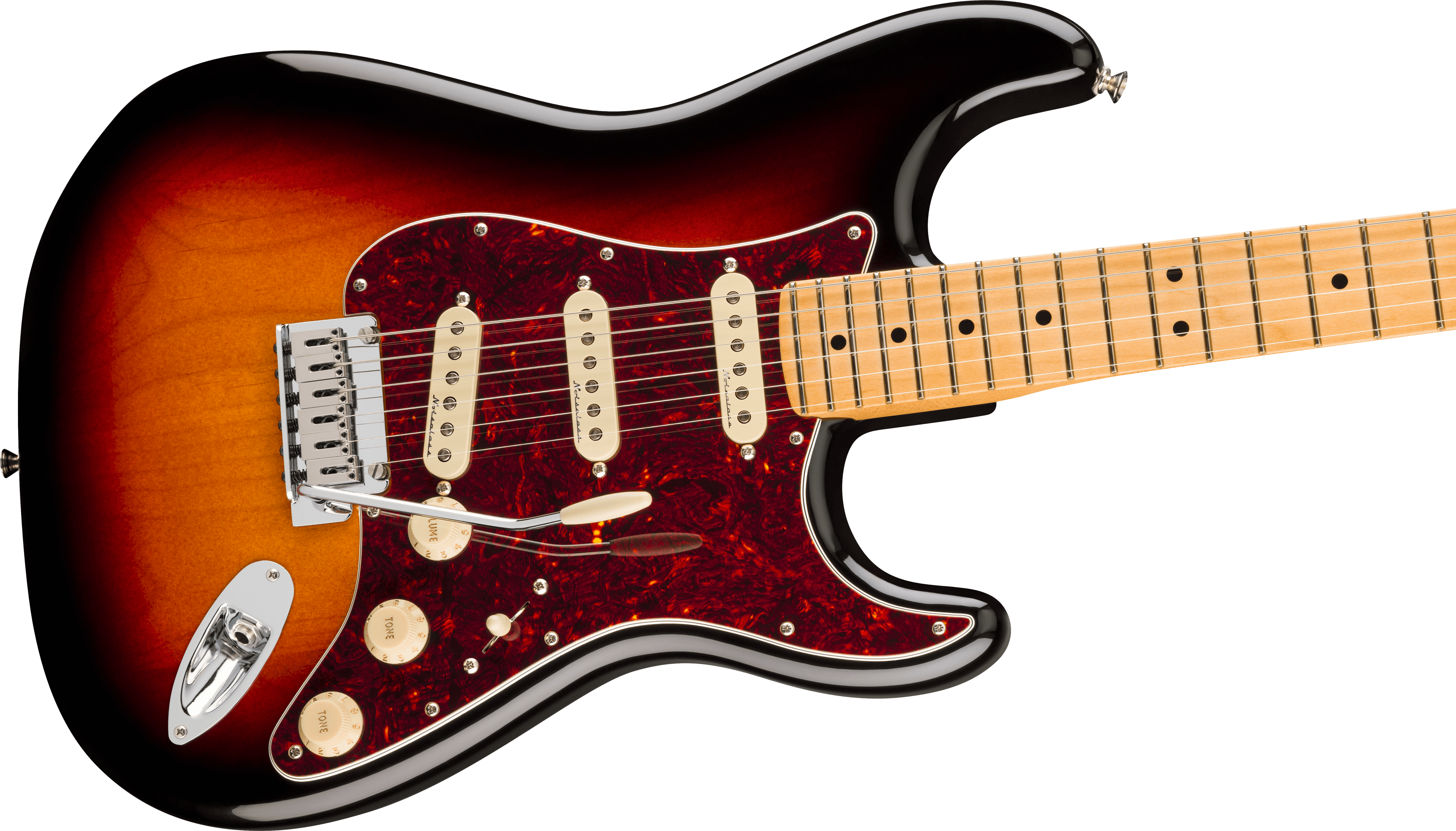 Fender® Player II Modified Stratocaster®, Maple Fingerboard, 3 Tone Sunburst