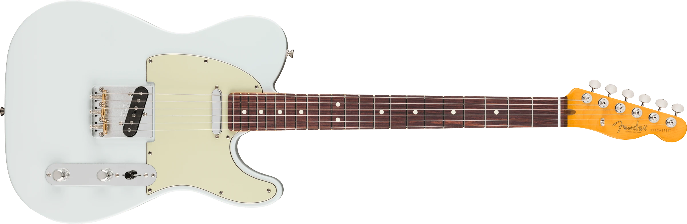 Fender® Limited Edition American Professional Classic Telecaster® featuring the Fender® Silent System™, Rosewood Fingerboard, Sonic Blue
