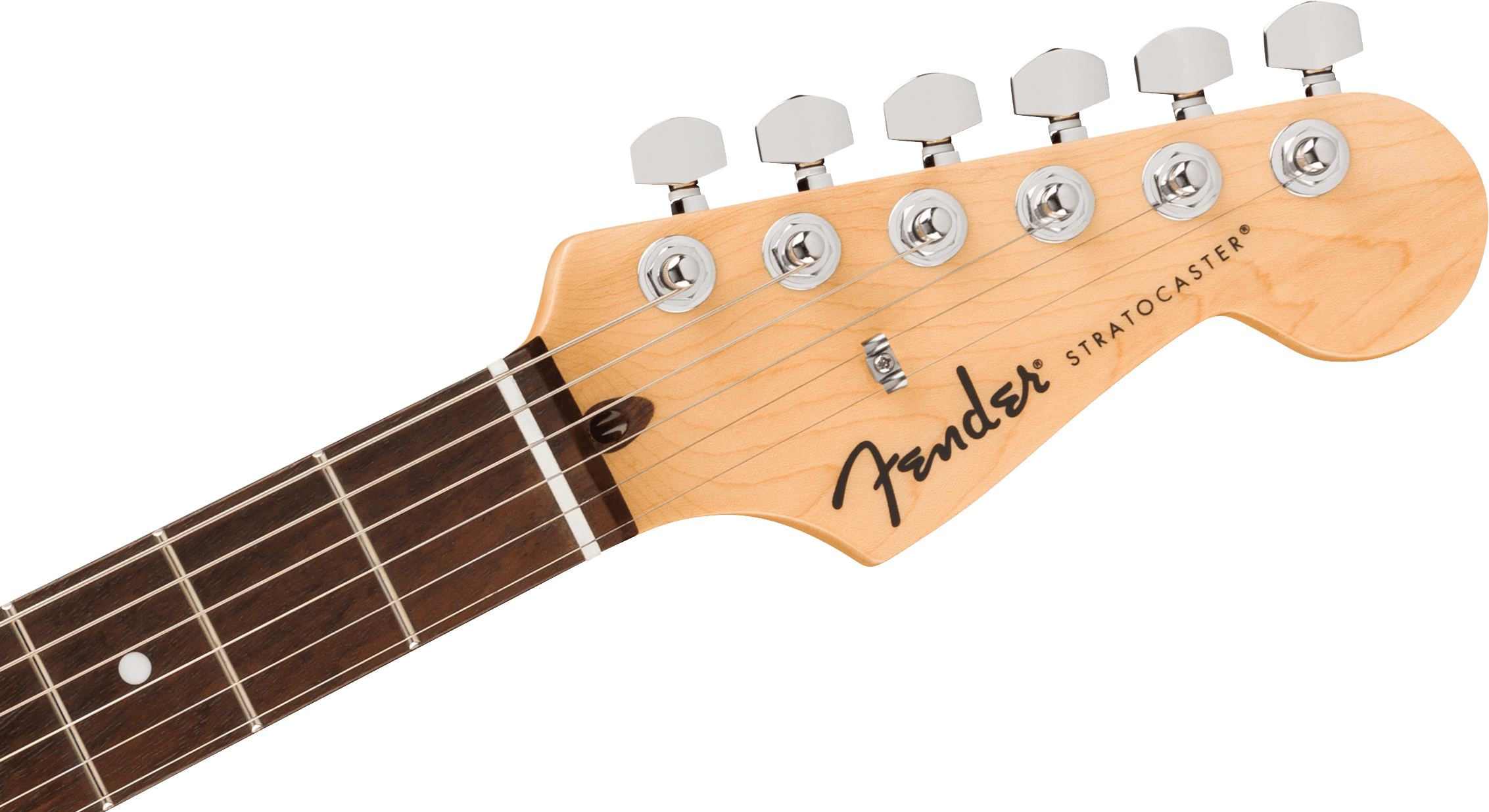 Fender® Standard Stratocaster®, Laurel Fingerboard, White Pickguard, Fiesta Red