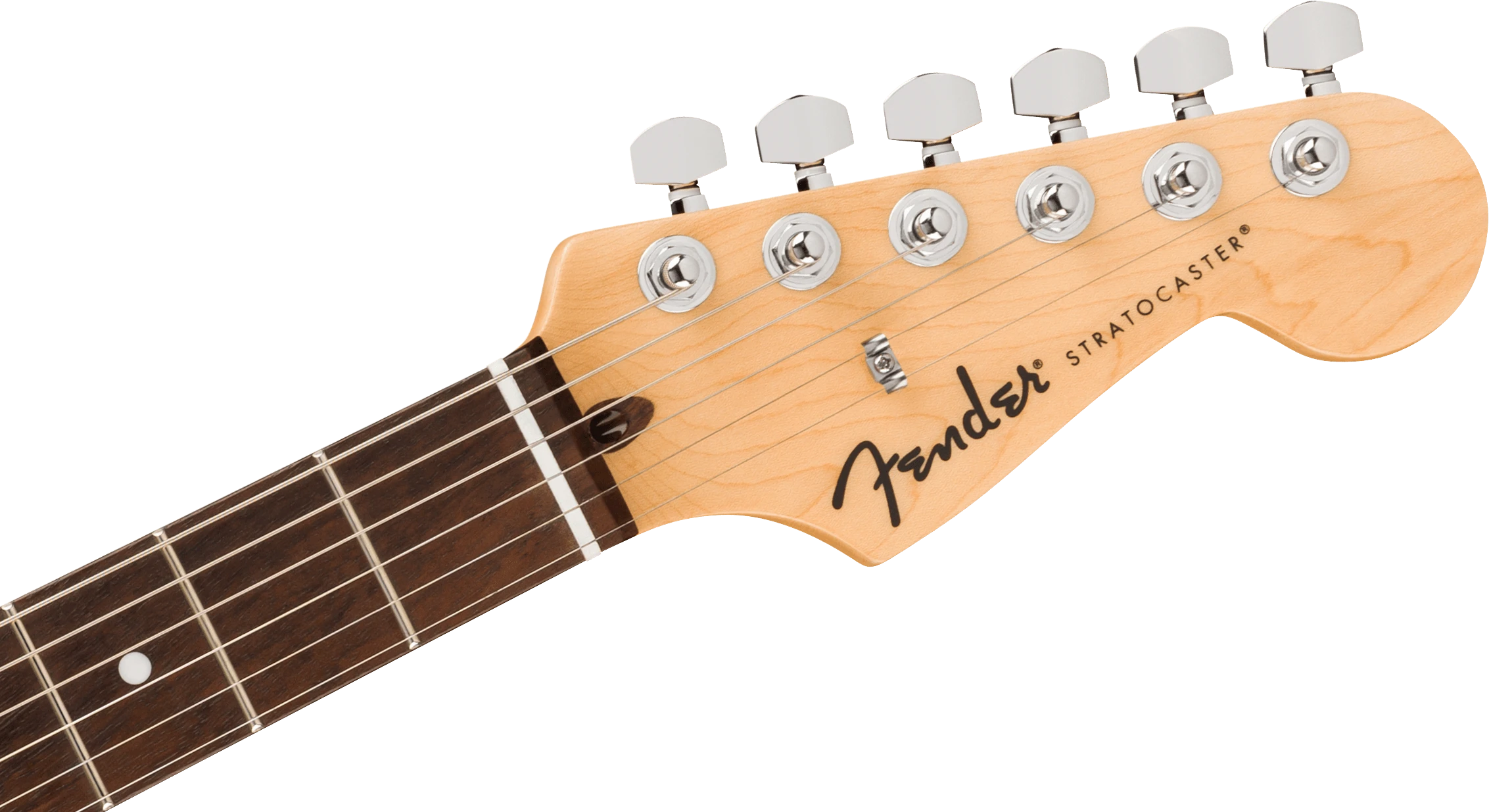 Fender® Standard Stratocaster®, Laurel Fingerboard, White Pickguard, Fiesta Red