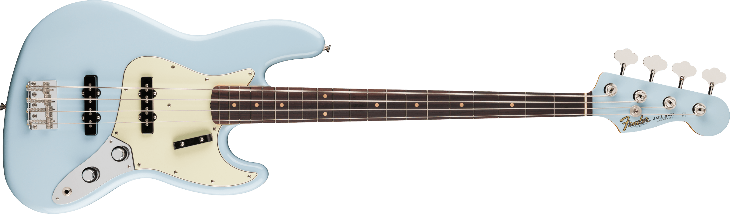 Fender® Vintera® III Early '60s Jazz Bass®, Rosewood Fingerboard, Sonic Blue
