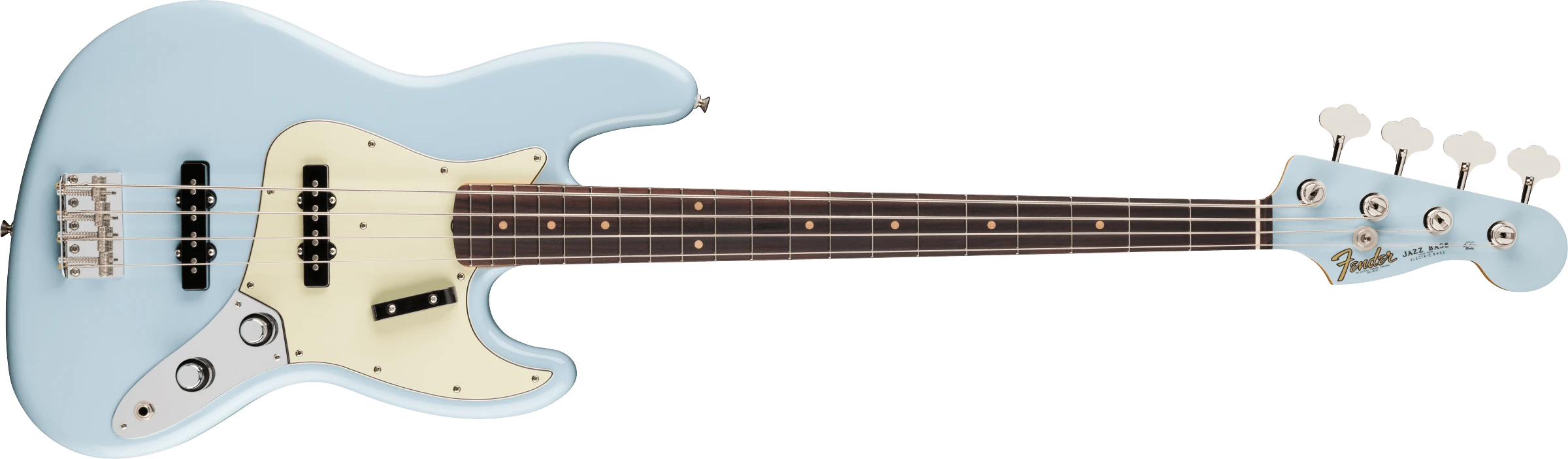Fender® Vintera® III Early '60s Jazz Bass®, Rosewood Fingerboard, Sonic Blue