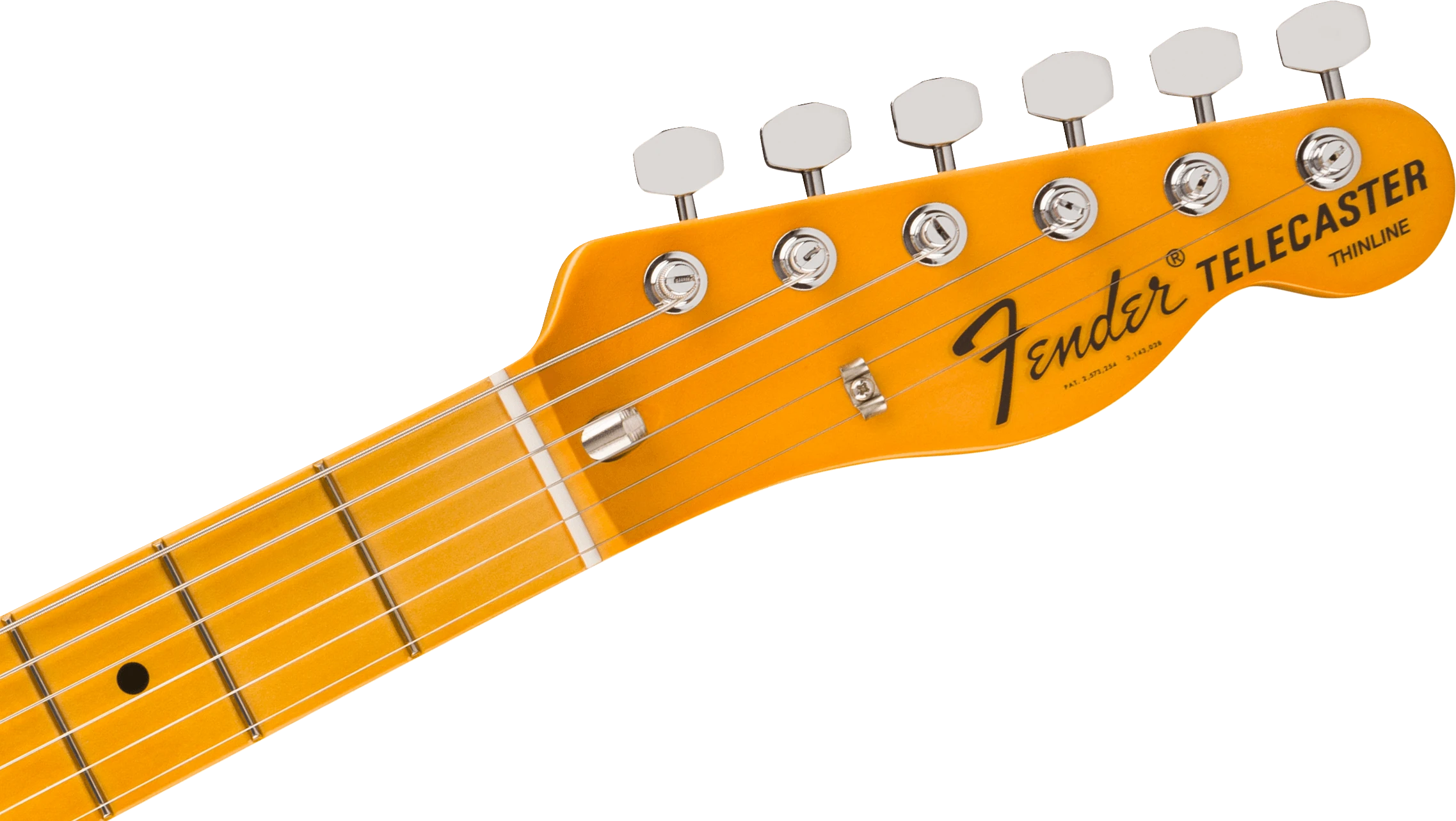 Fender® Limited Edition American Vintage II 1972 Telecaster® Thinline, Maple Fingerboard, Olympic White
