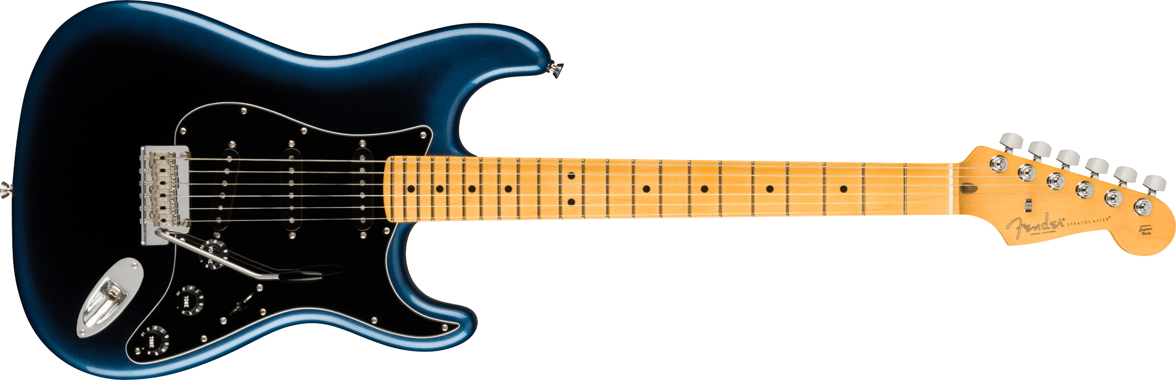 Fender® American Professional II Stratocaster®, Maple Fingerboard, Dark Night