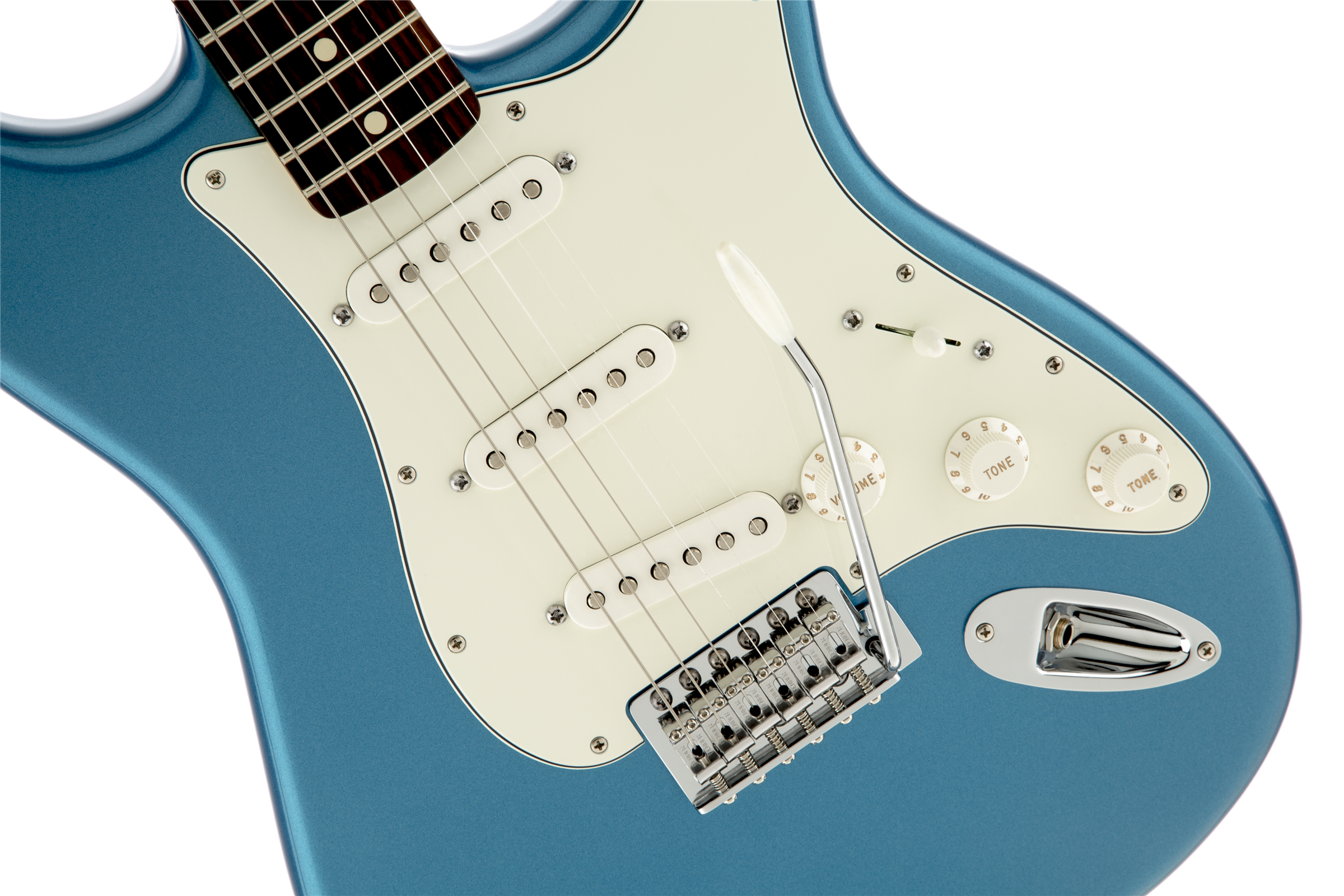 Fender® Standard Stratocaster®, Rosewood Fingerboard, Lake Placid Blue
