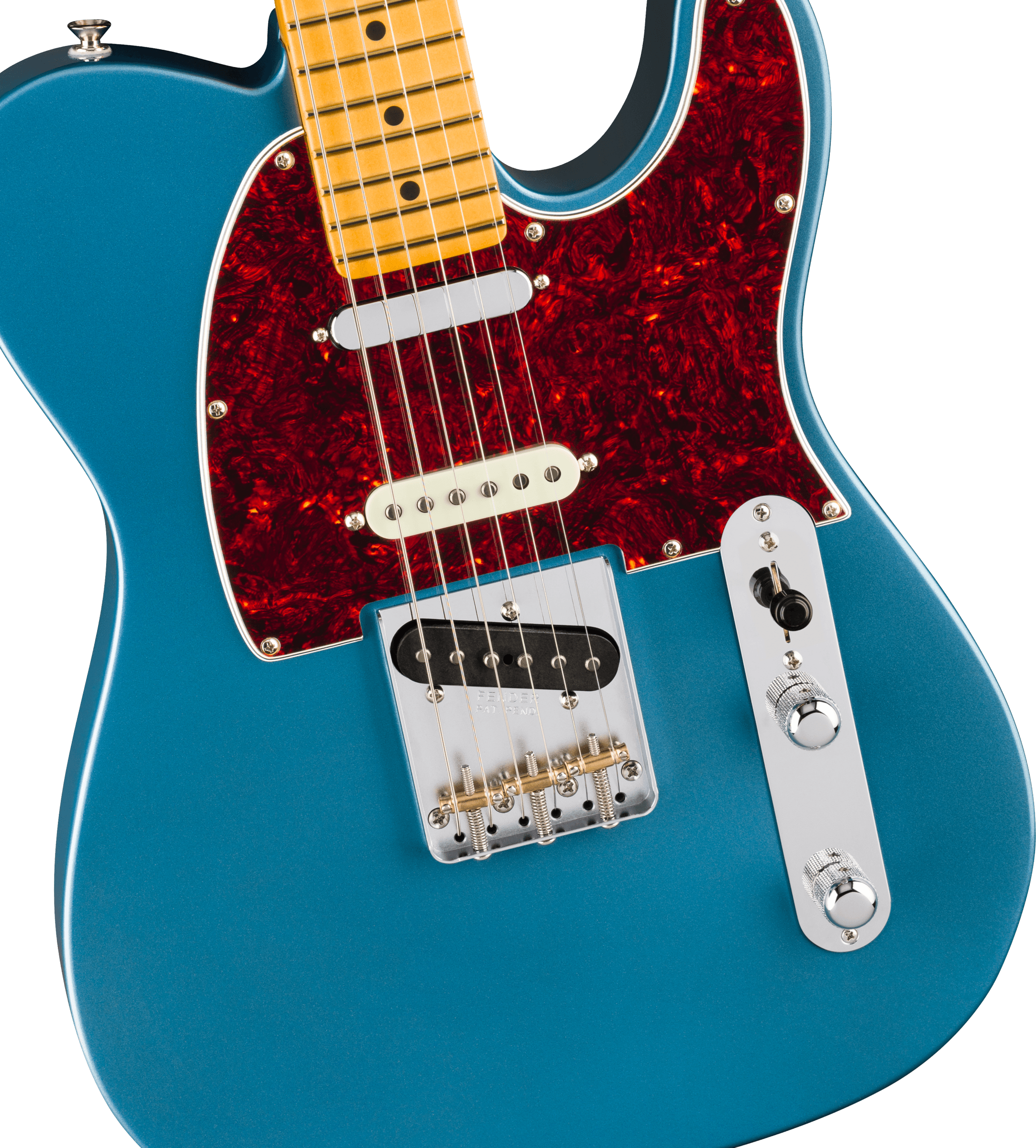Fender® American Professional Classic Hotshot Telecaster®, Maple Fingerboard, Faded Lake Placid Blue