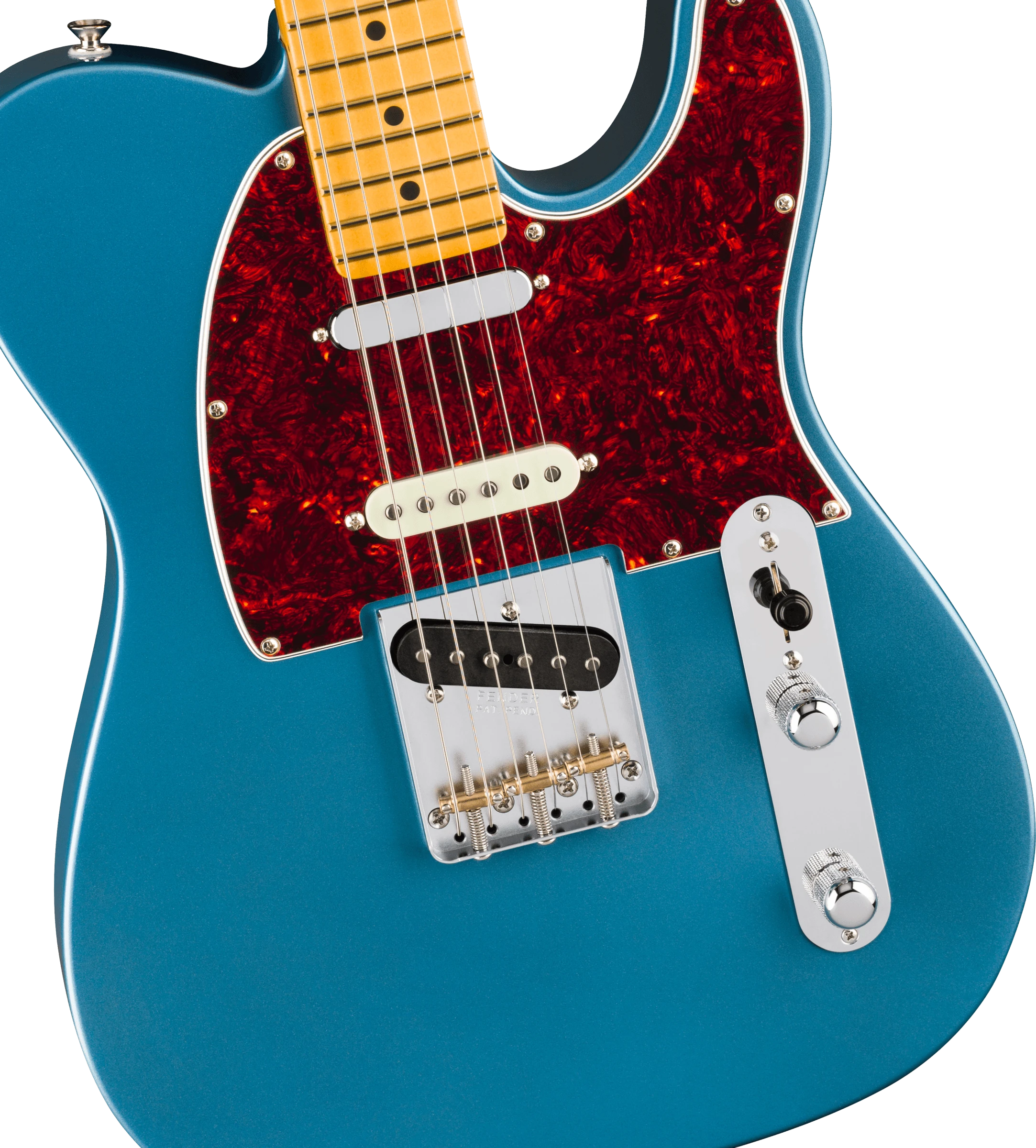 Fender® American Professional Classic Hotshot Telecaster®, Maple Fingerboard, Faded Lake Placid Blue