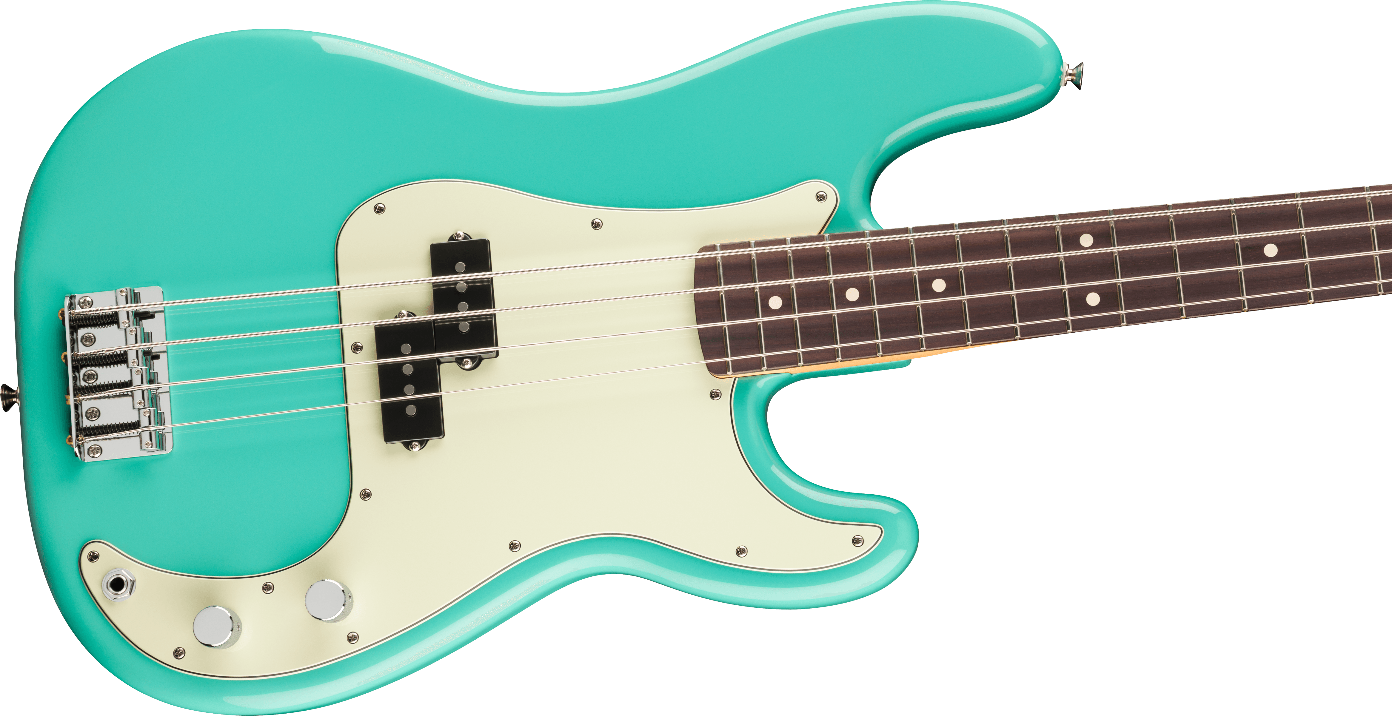 Fender® 75th Anniversary Player II Precision Bass®, Rosewood Fingerboard, Seafoam Green