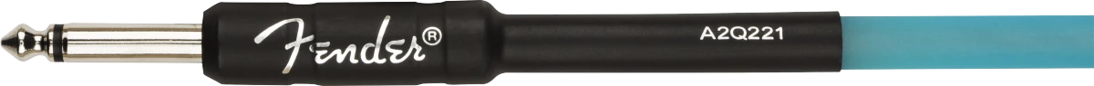 Fender® Professional Glow in the Dark Cable, Blue, 18.6'