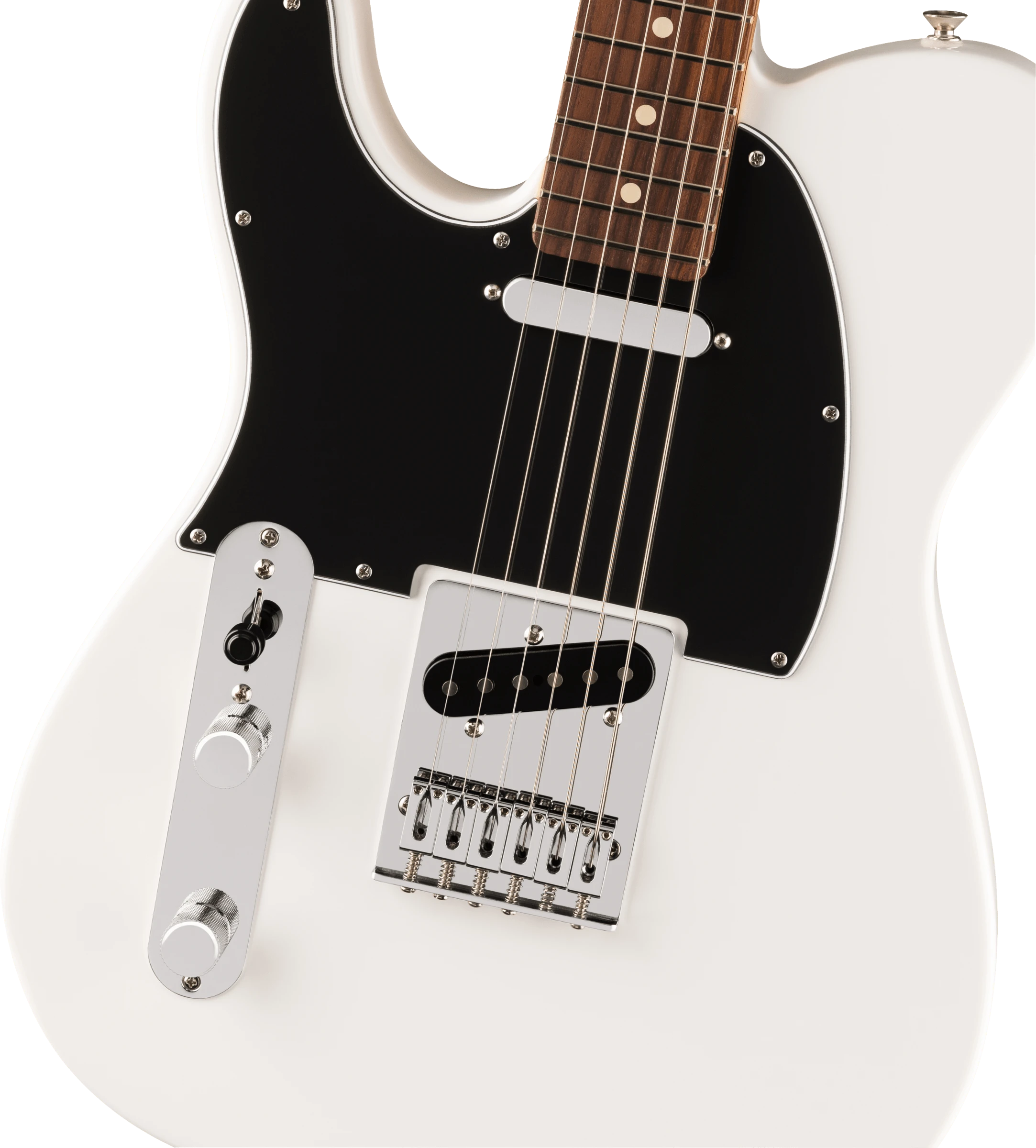 Fender® Player II Telecaster® Left-Hand, Rosewood Fingerboard, Polar White