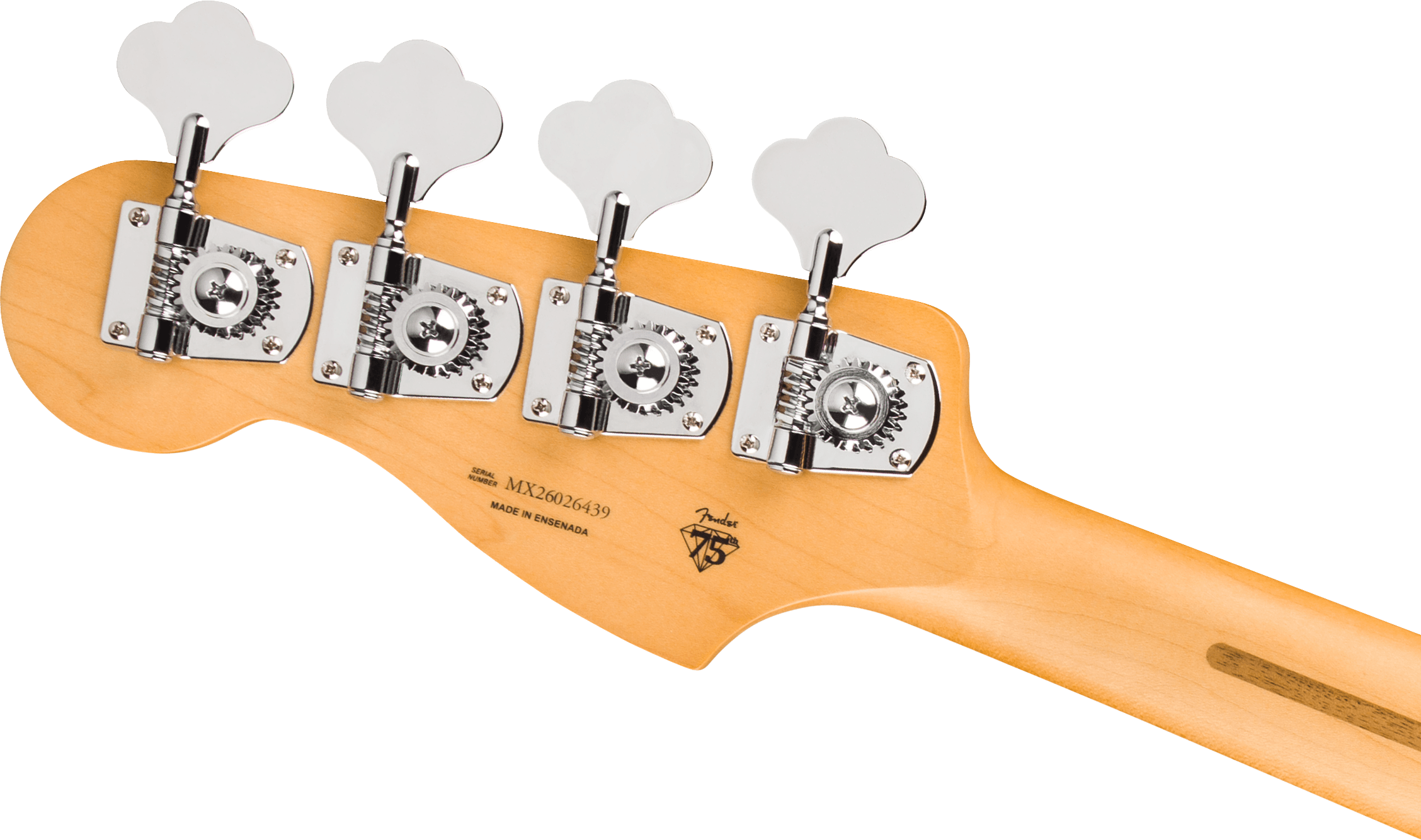 Fender® 75th Anniversary Player II Precision Bass®, Maple Fingerboard, Candy Apple Red
