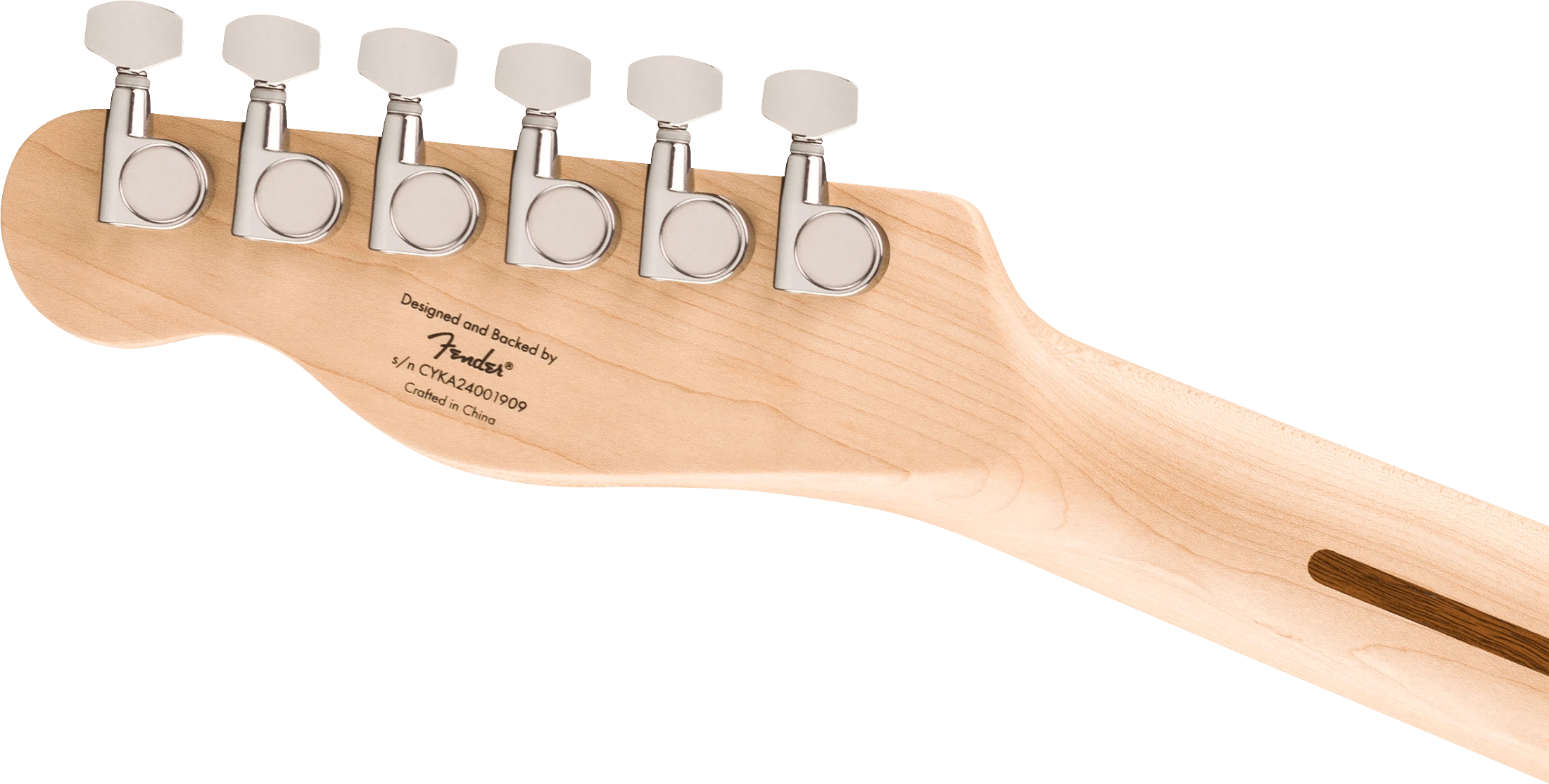 Squier® Affinity Series™ Telecaster® FMT SH, Laurel Fingerboard, White Pickguard, Crimson Red Transparent
