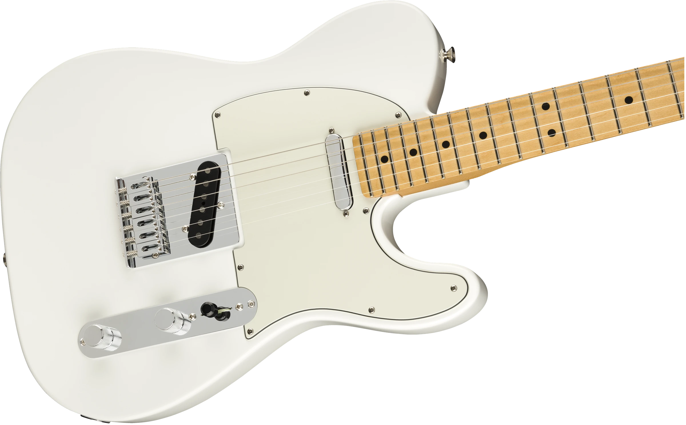 Fender® Player Telecaster®, Maple Fingerboard, Polar White