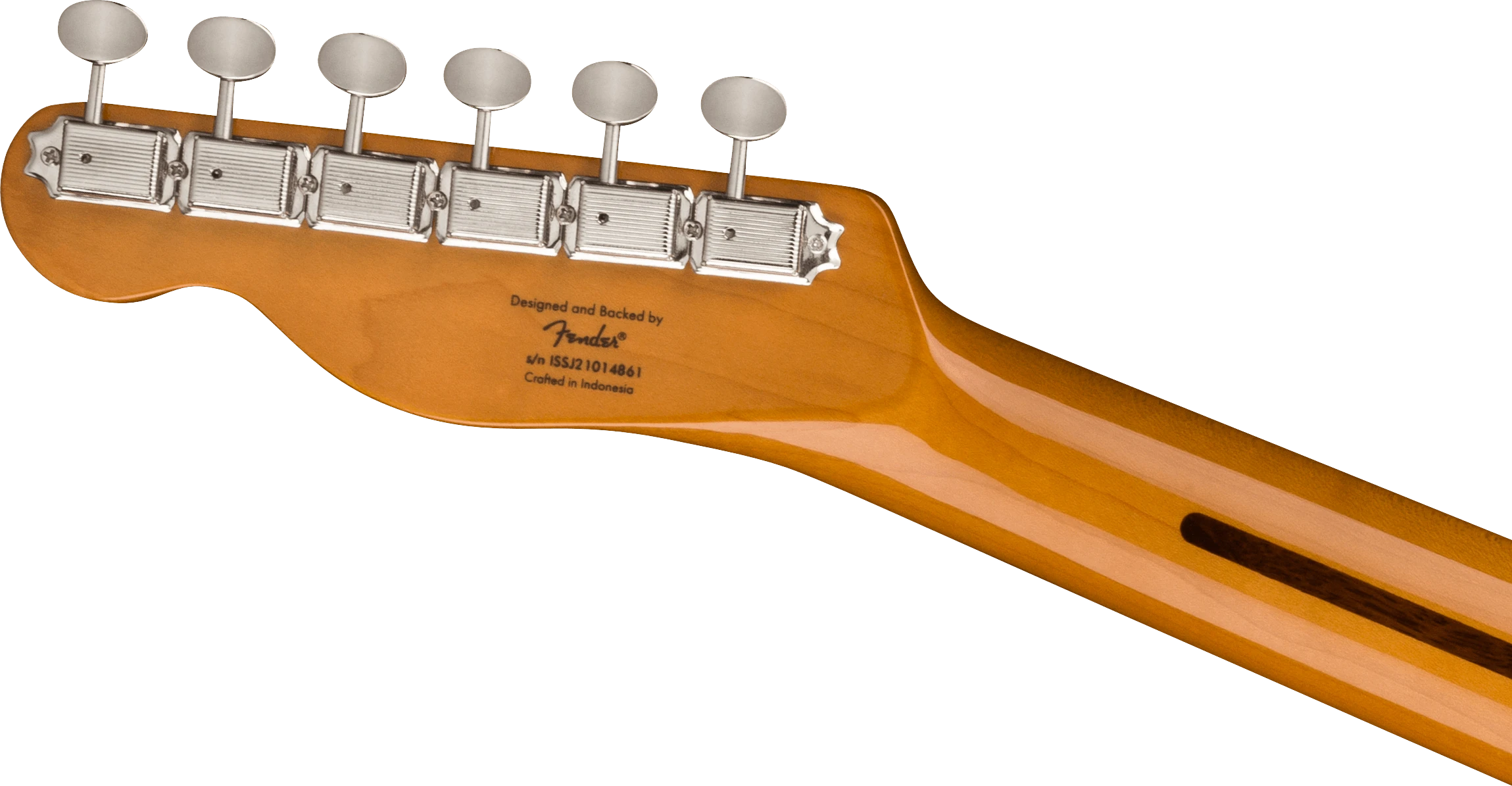 Squier® FSR Classic Vibe '60s Telecaster® Thinline, Maple Fingerboard, Gold Anodized Pickguard, Sonic Blue