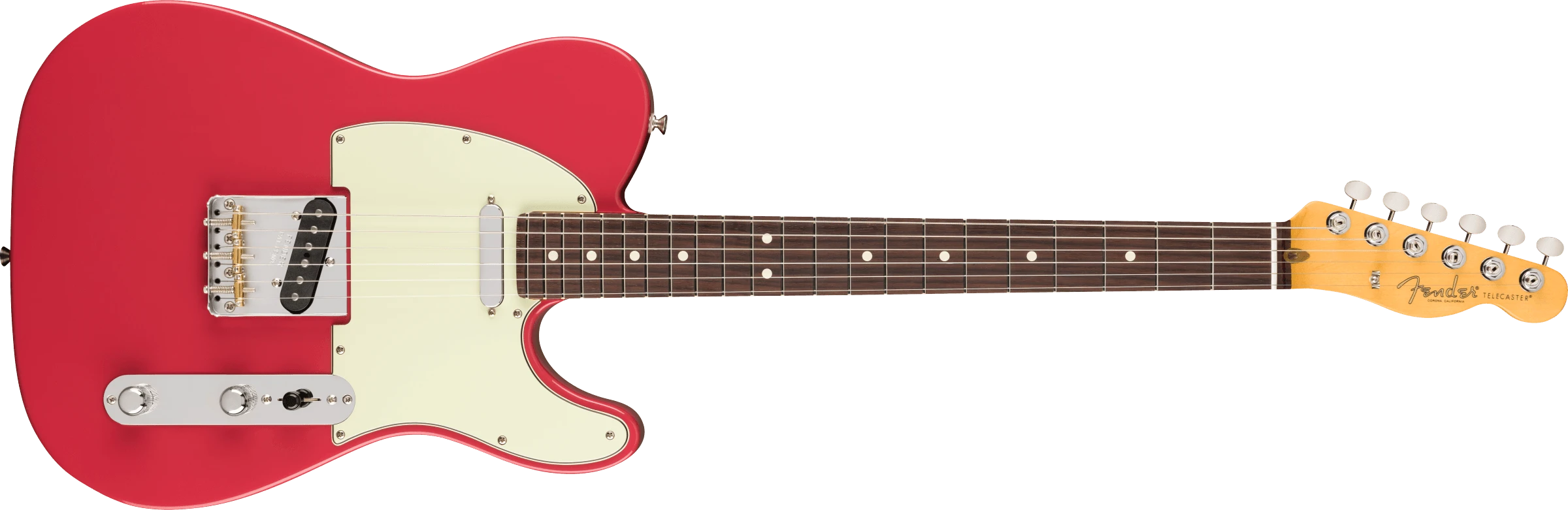Fender® American Professional Classic Telecaster®, Rosewood Fingerboard, Faded Dakota Red