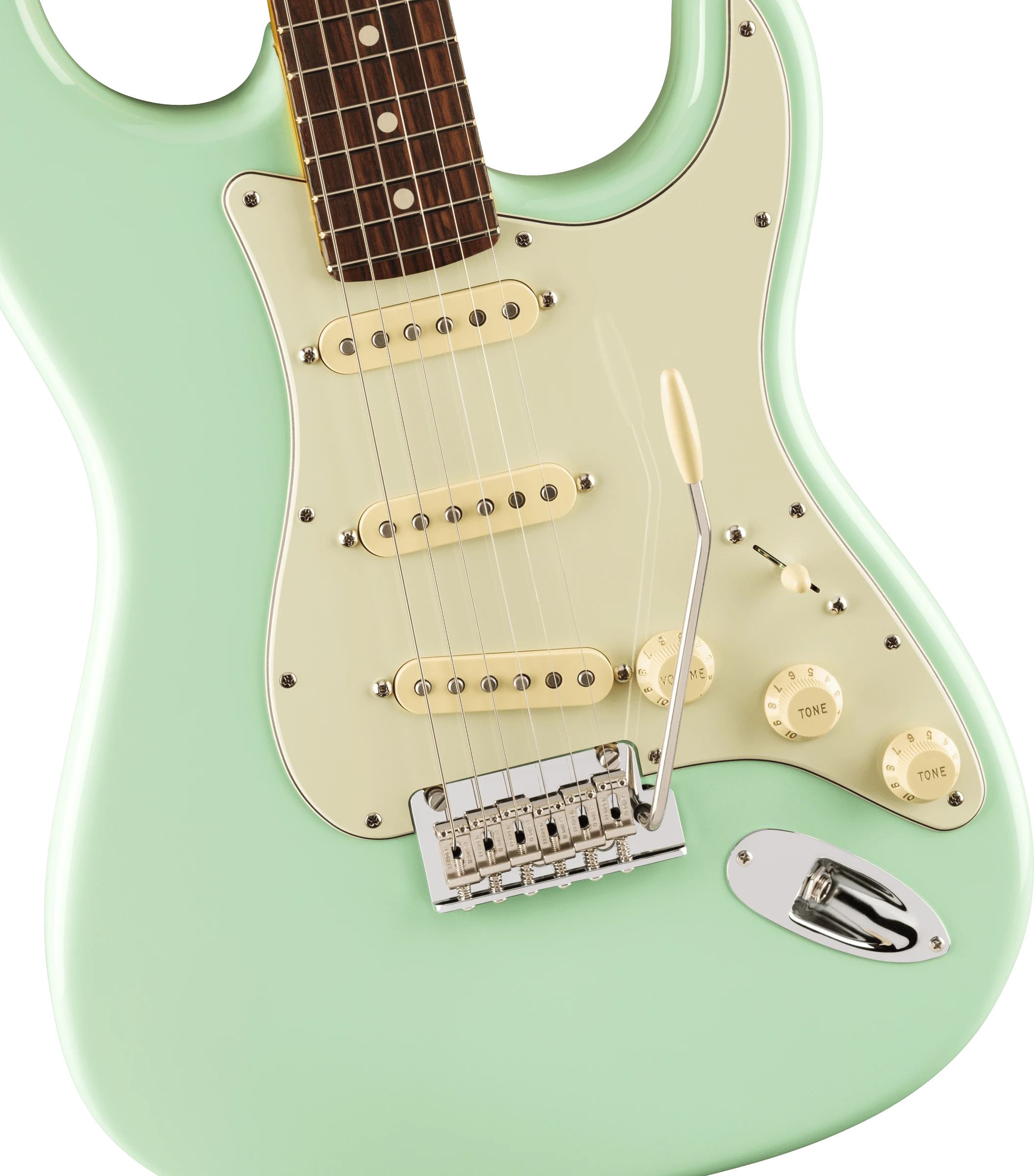Fender® Limited Edition American Professional II Stratocaster®, Rosewood Fingerboard, Surf Green