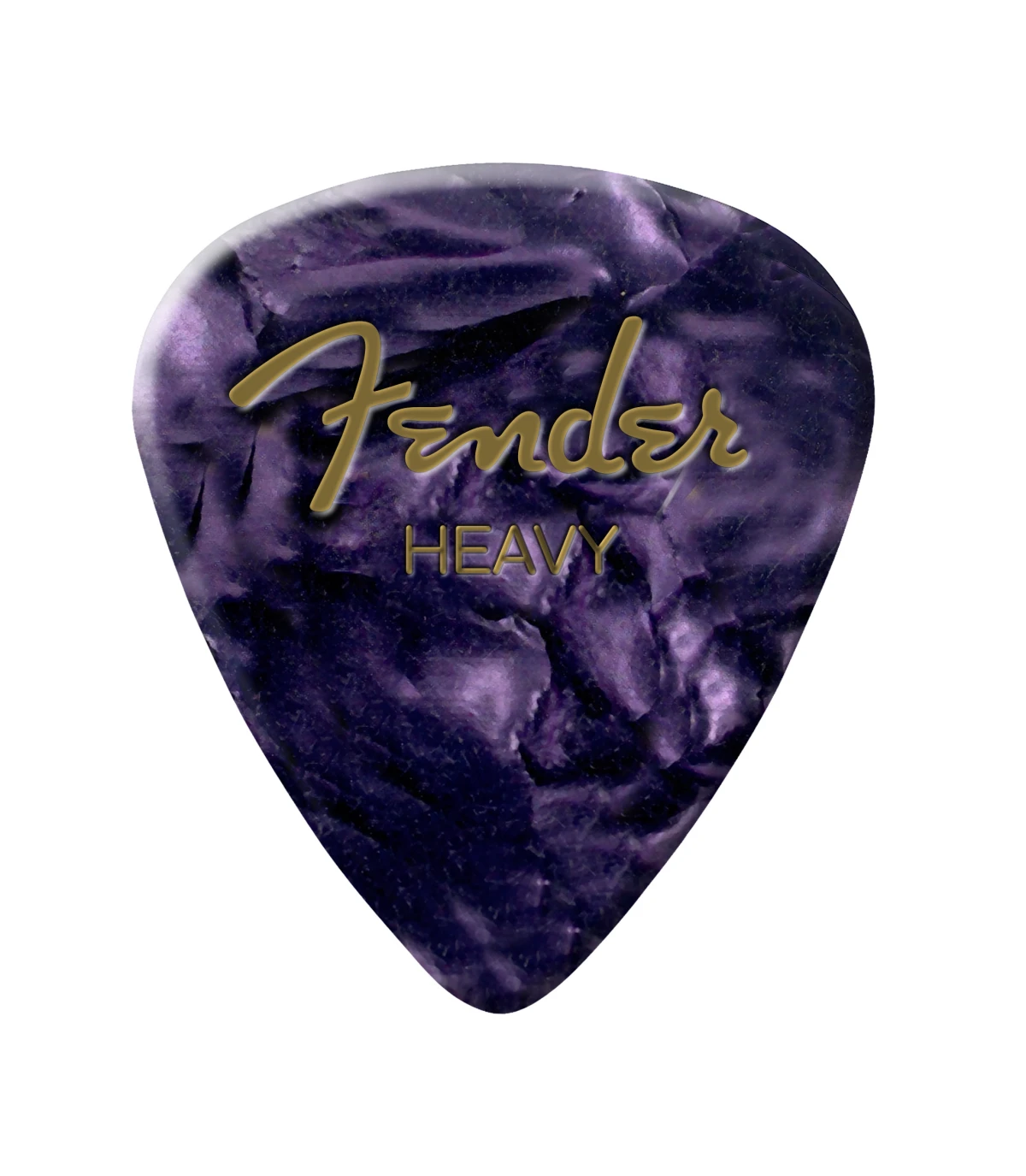 Fender® Premium Celluloid 351 Shape Picks, Heavy, Purple Moto, 12-Pack