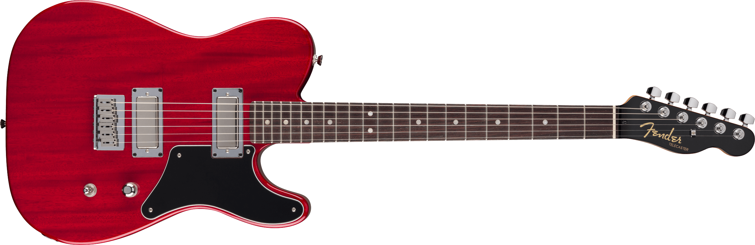 Fender® American Professional II Cabronita Telecaster®, Rosewood Fingerboard, Crimson Transparent
