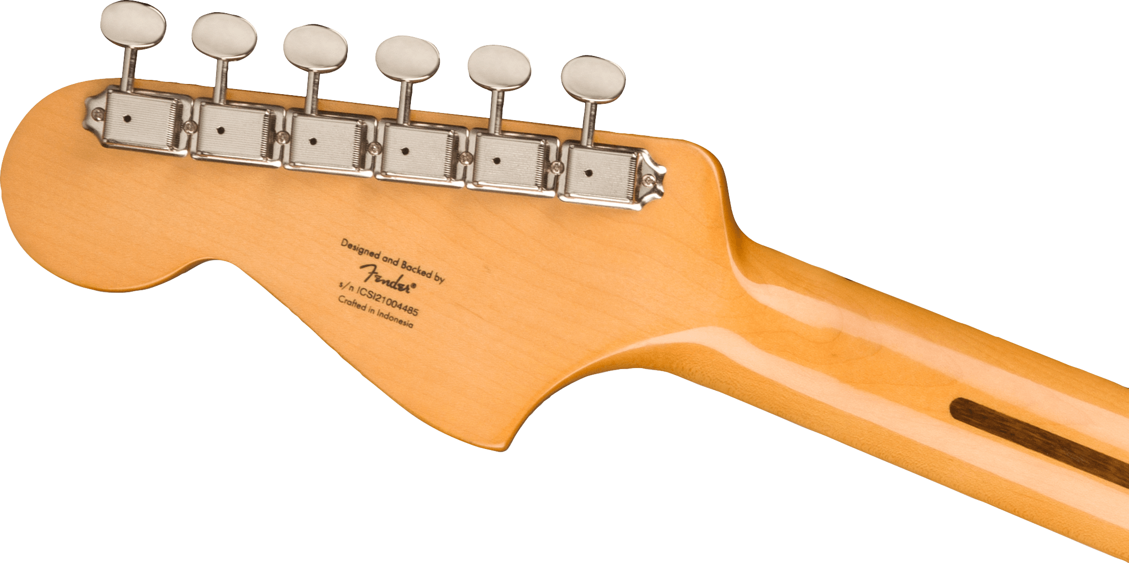 Squier® FSR Classic Vibe Bass VI, Laurel Fingerboard, Tortoiseshell Pickguard, Matching Headstock, Purple Metallic
