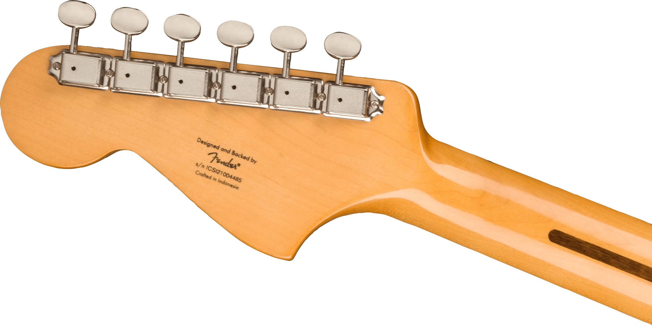Squier® FSR Classic Vibe Bass VI, Laurel Fingerboard, Tortoiseshell Pickguard, Matching Headstock, Purple Metallic