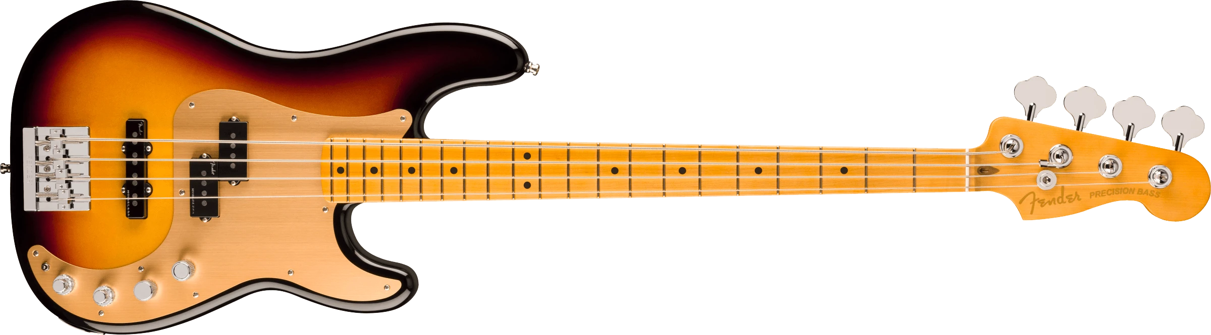 Fender® American Ultra II Precision Bass®, Maple Fingerboard, Ultraburst