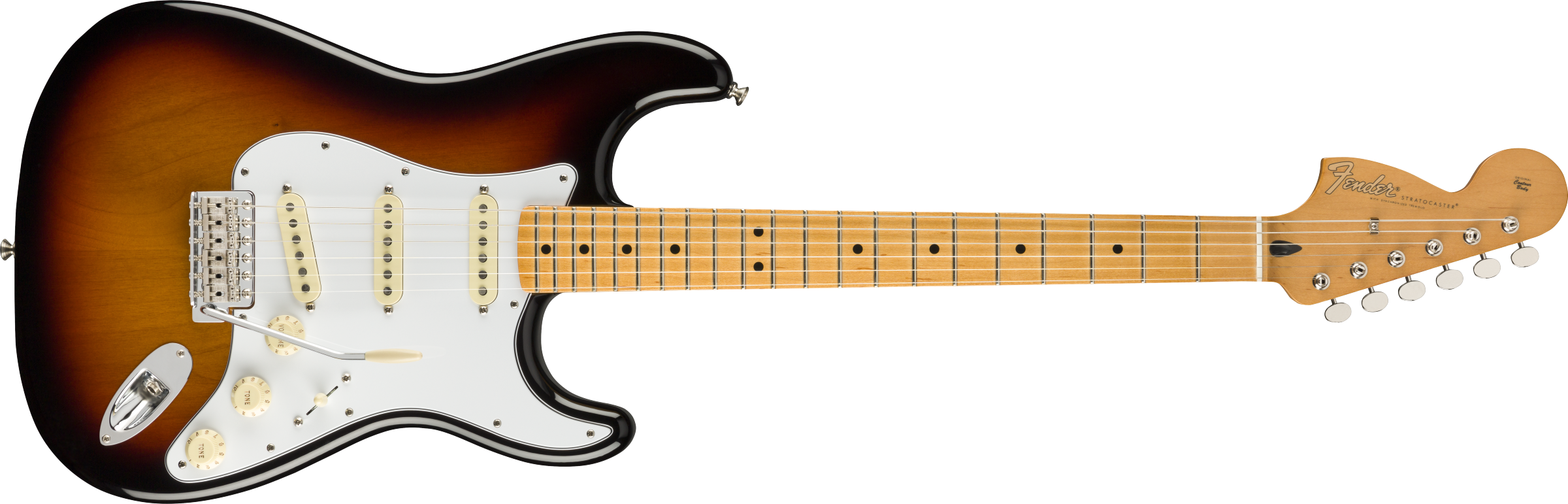 Fender® Jimi Hendrix Stratocaster®, Maple Fingerboard, 3-Color Sunburst