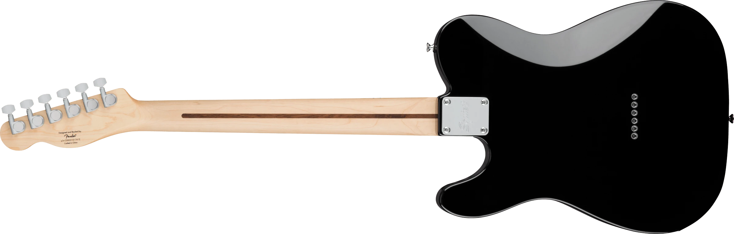 Squier® FSR Affinity Series™ Telecaster®, Maple Fingerboard, Black Pickguard, Black