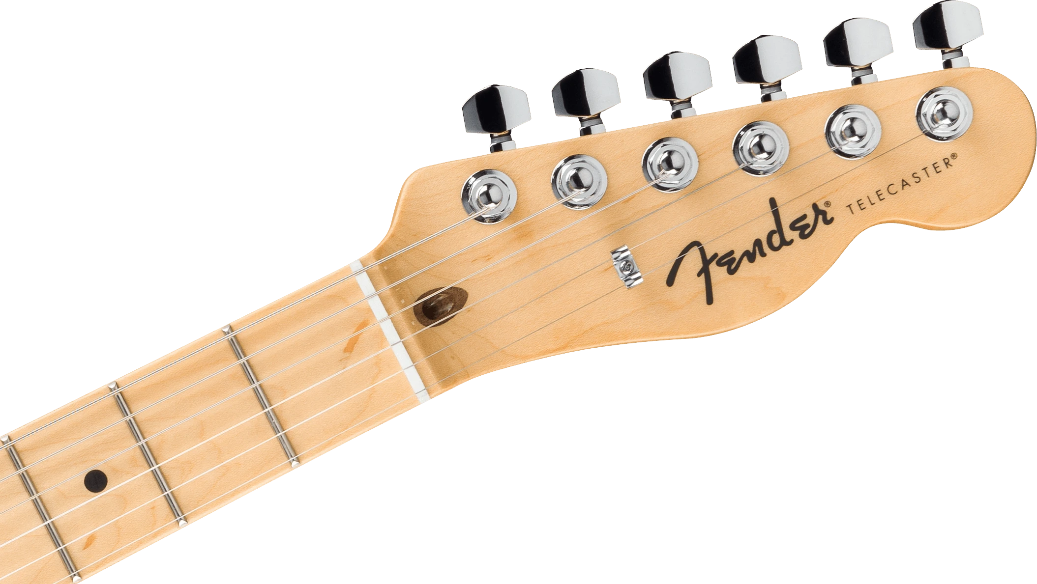 Fender® Standard Telecaster®, Maple Fingerboard, Black Pickguard, Butterscotch Blonde