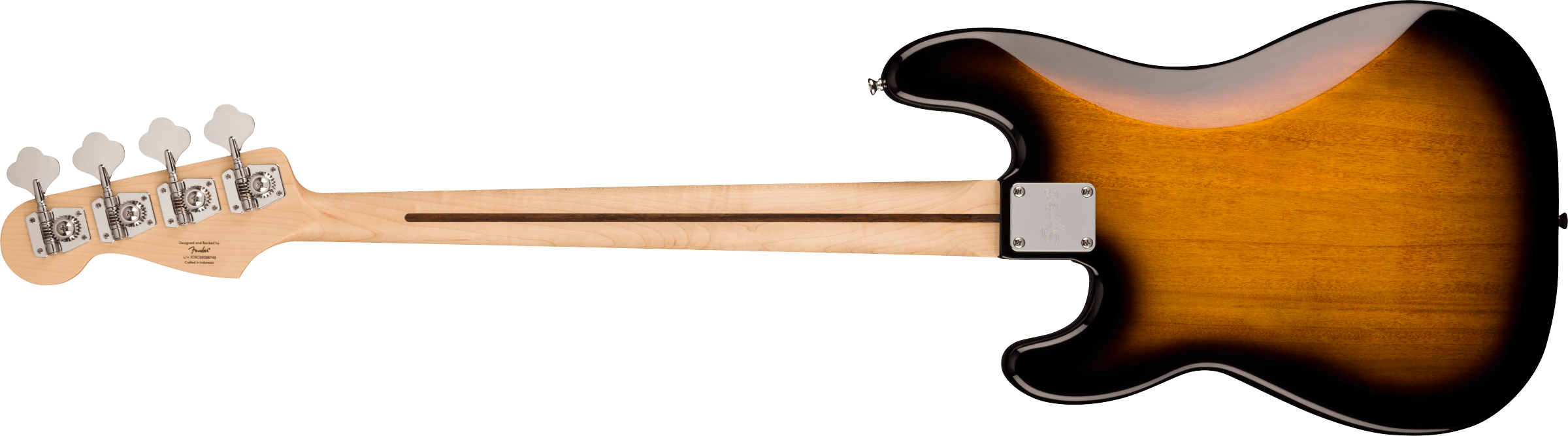 Squier® Squier Sonic® Precision Bass®, Maple Fingerboard, White Pickguard, 2-Color Sunburst