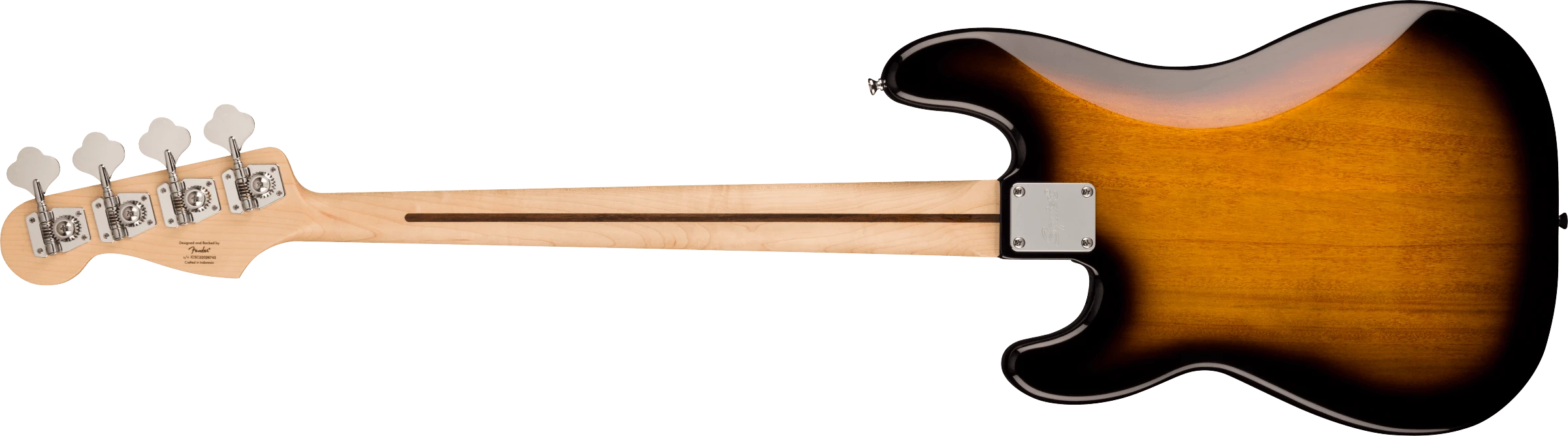 Squier® Squier Sonic® Precision Bass®, Maple Fingerboard, White Pickguard, 2-Color Sunburst