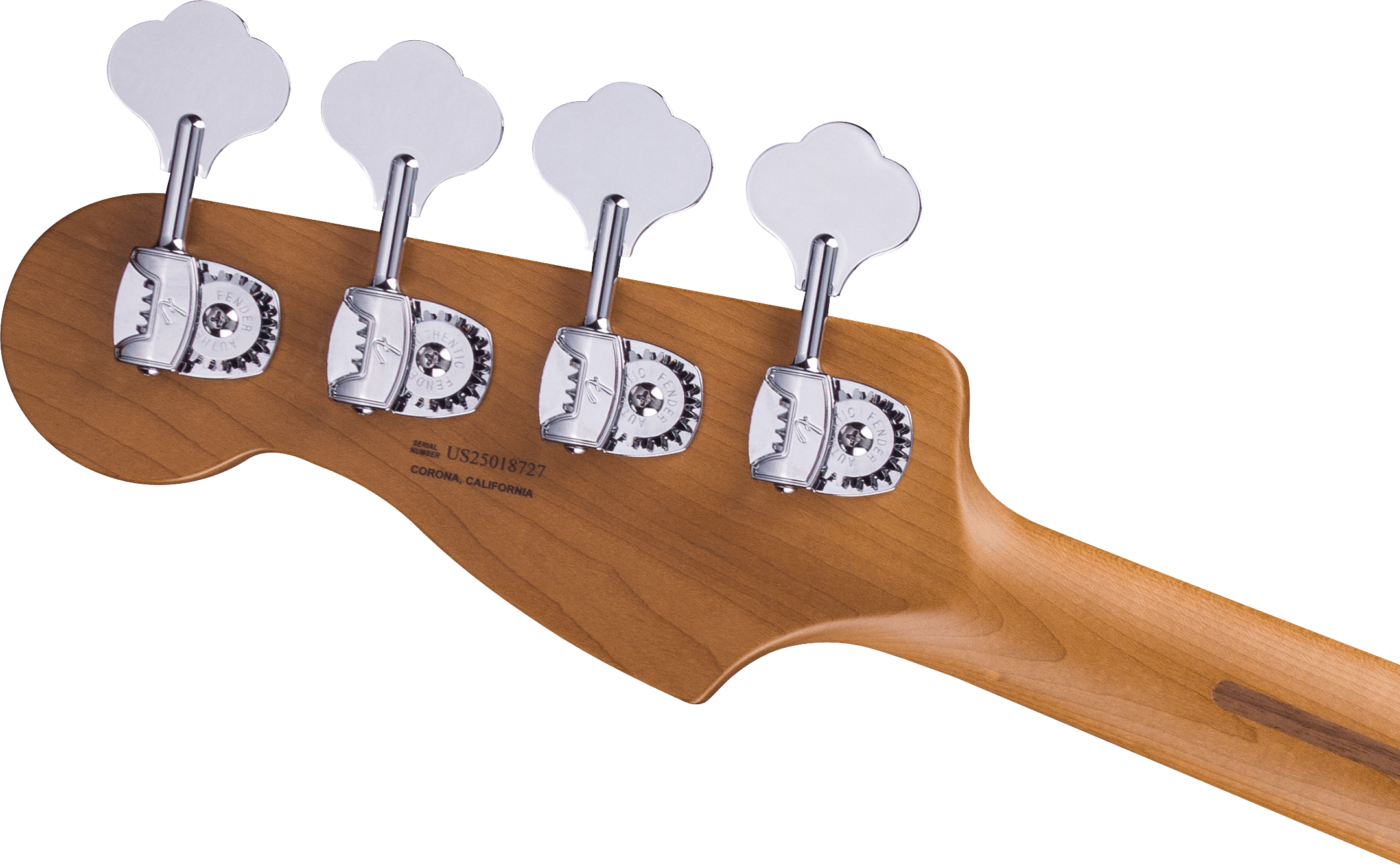 Fender® Limited Edition American Ultra II Precision Bass®, Roasted Maple Fingerboard, Aurora