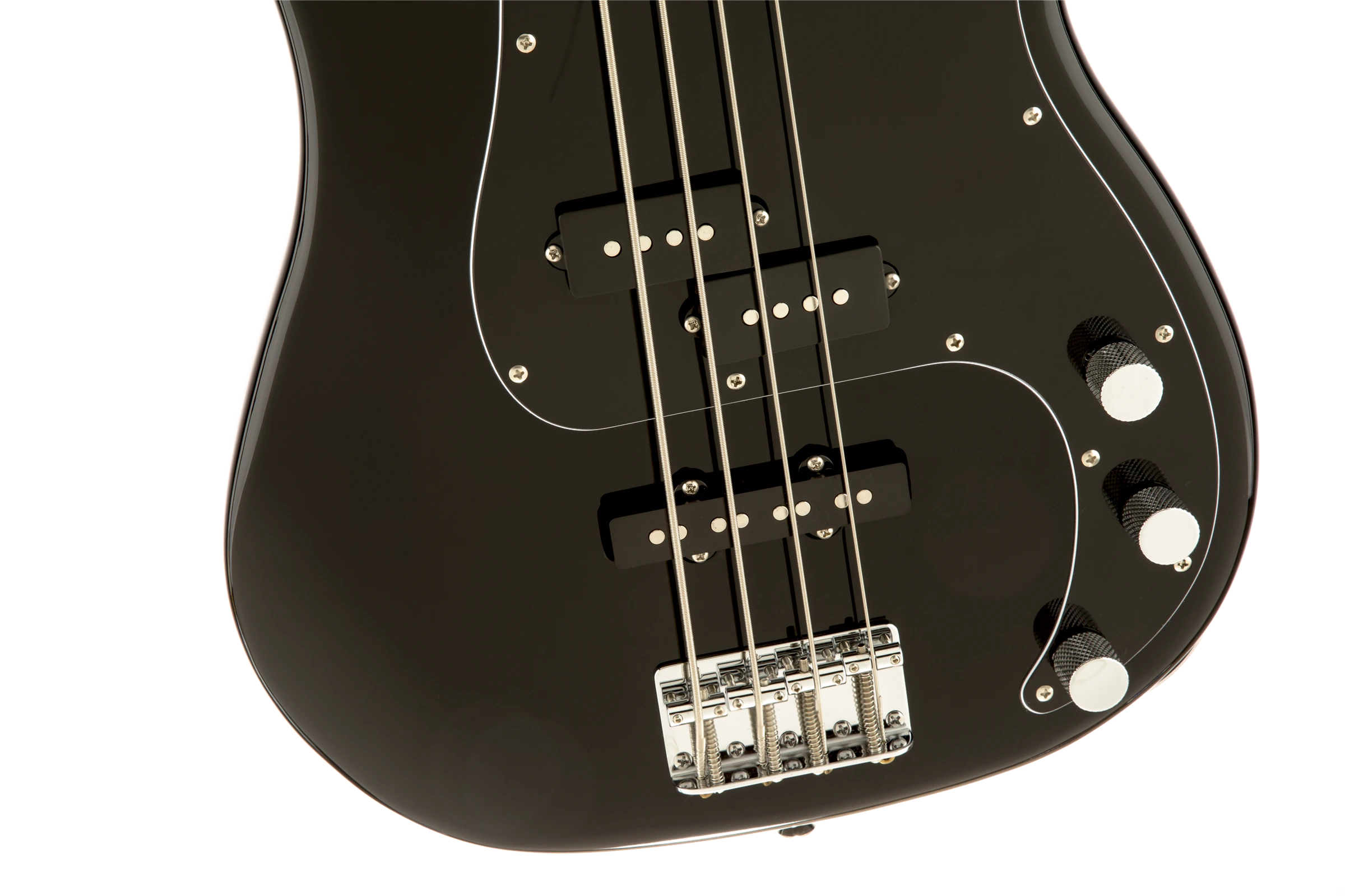 Squier® Affinity Series™ Precision Bass® PJ, Laurel Fingerboard, Black