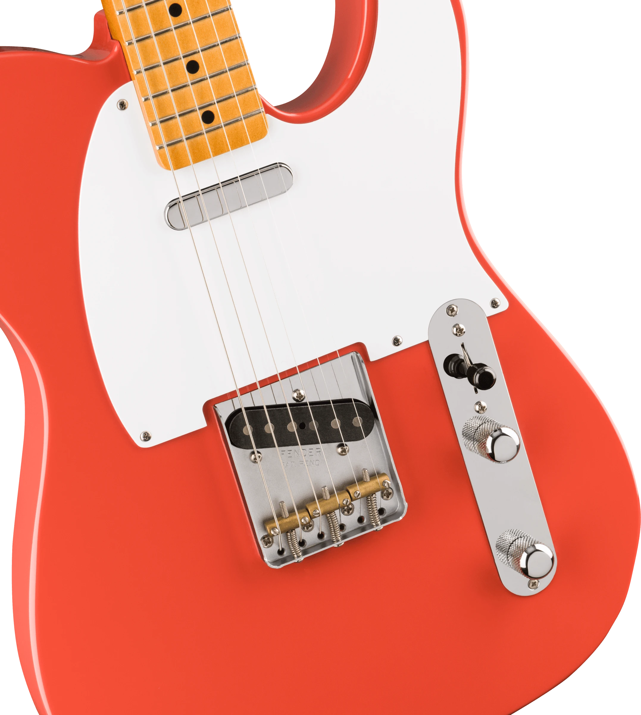 Fender® Vintera® '50s Telecaster®, Maple Fingerboard, Fiesta Red