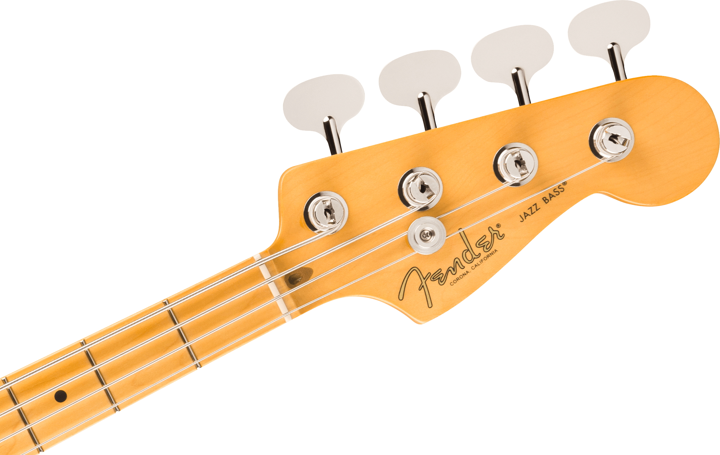 Fender® American Professional Classic Jazz Bass®, Maple Fingerboard, Faded Dakota Red
