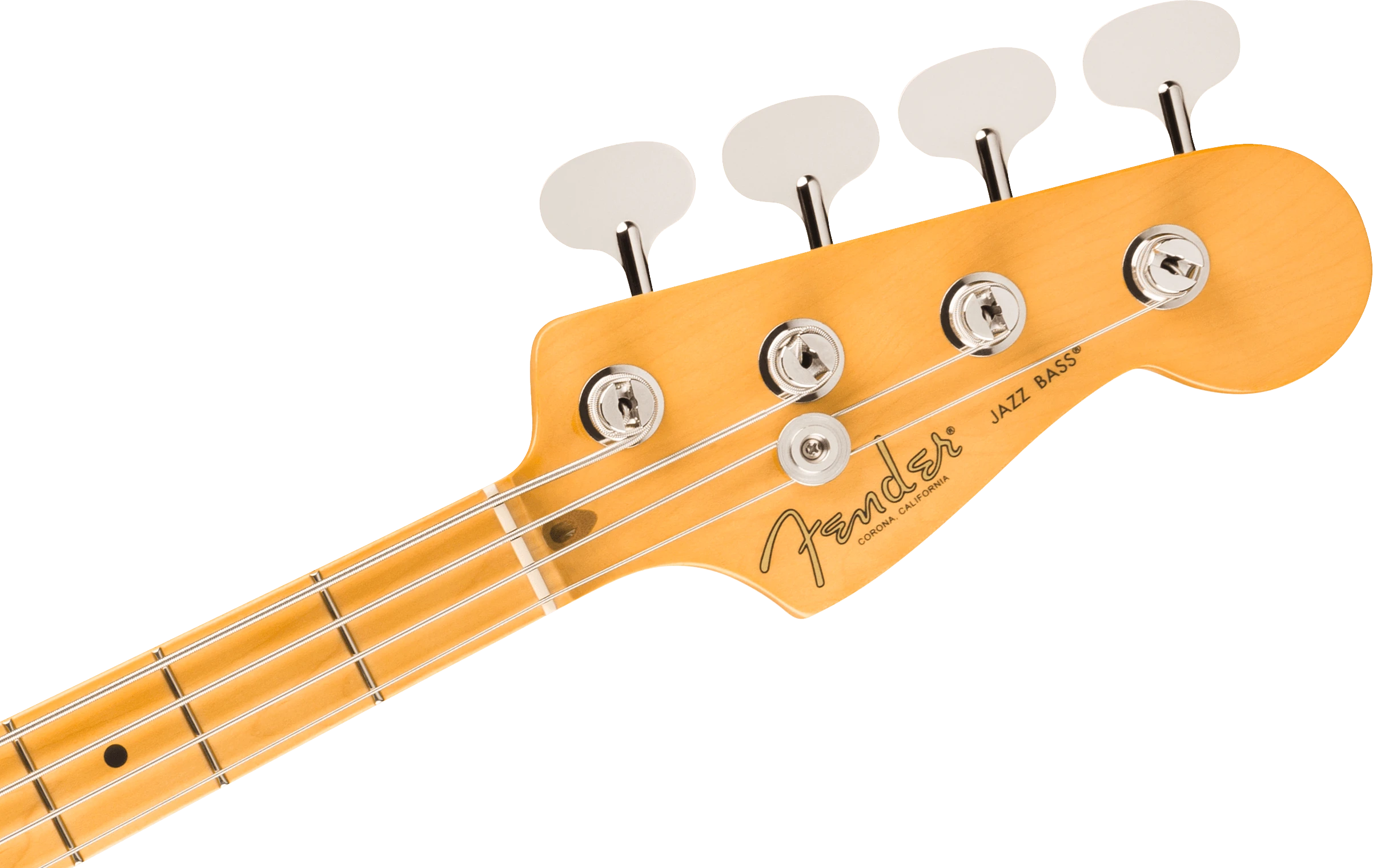Fender® American Professional Classic Jazz Bass®, Maple Fingerboard, Faded Dakota Red
