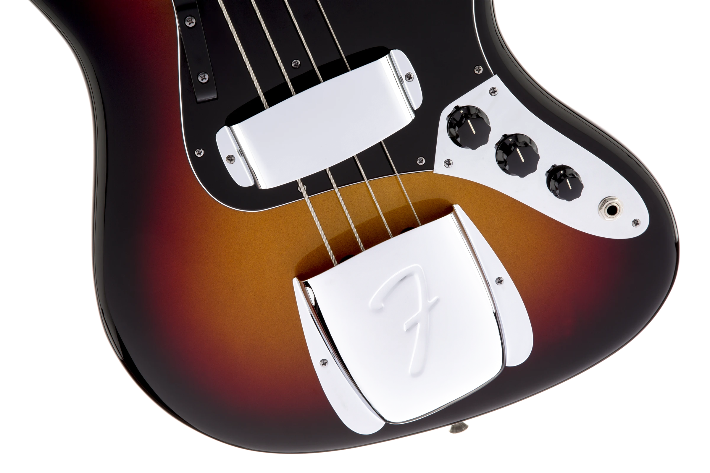 Fender® American Vintage '74 Jazz Bass®, Bound Round-Laminated Rosewood Fingerboard, 3-Color Sunburst