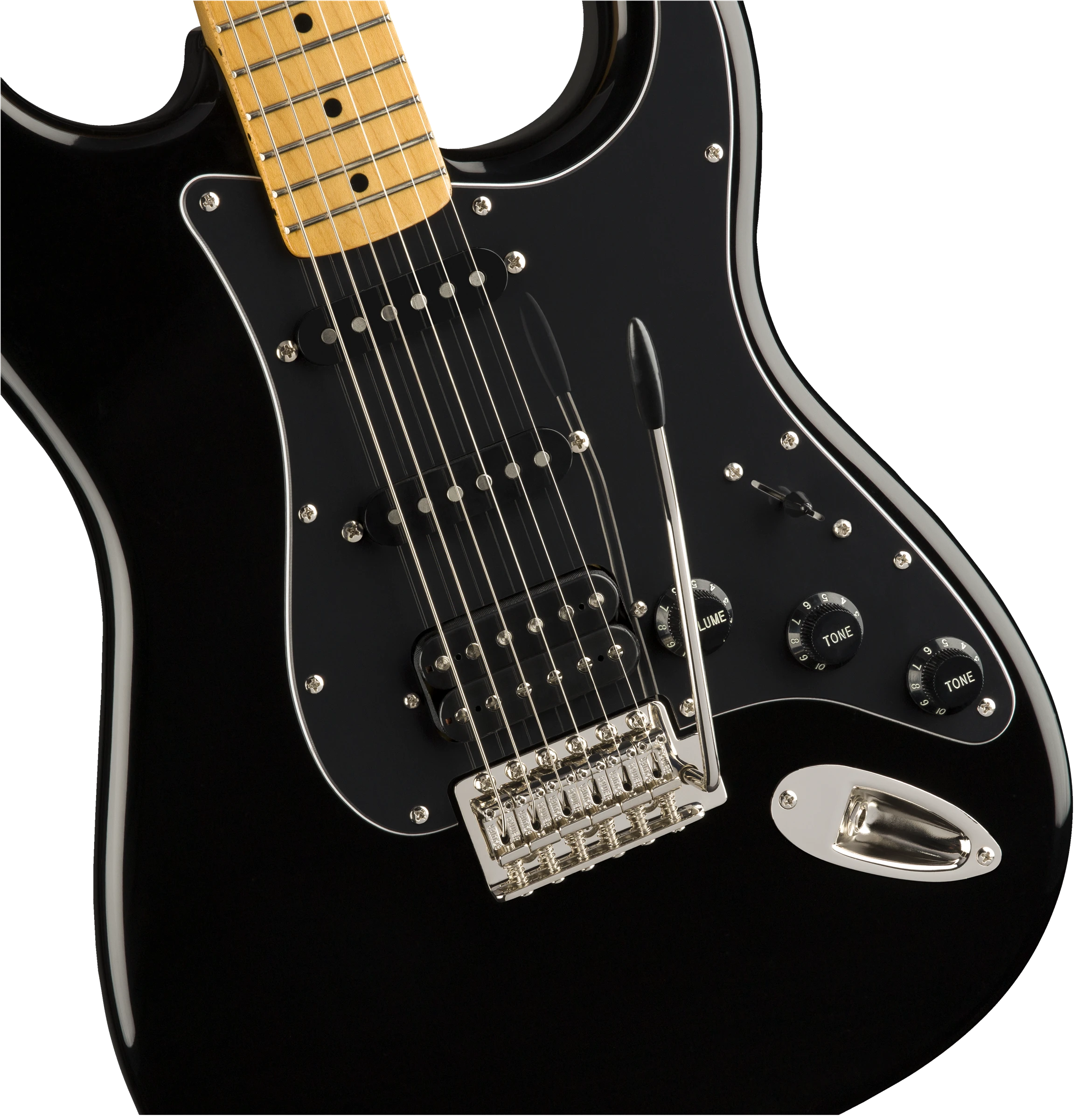 Squier® Classic Vibe '70s Stratocaster® HSS, Maple Fingerboard, Black