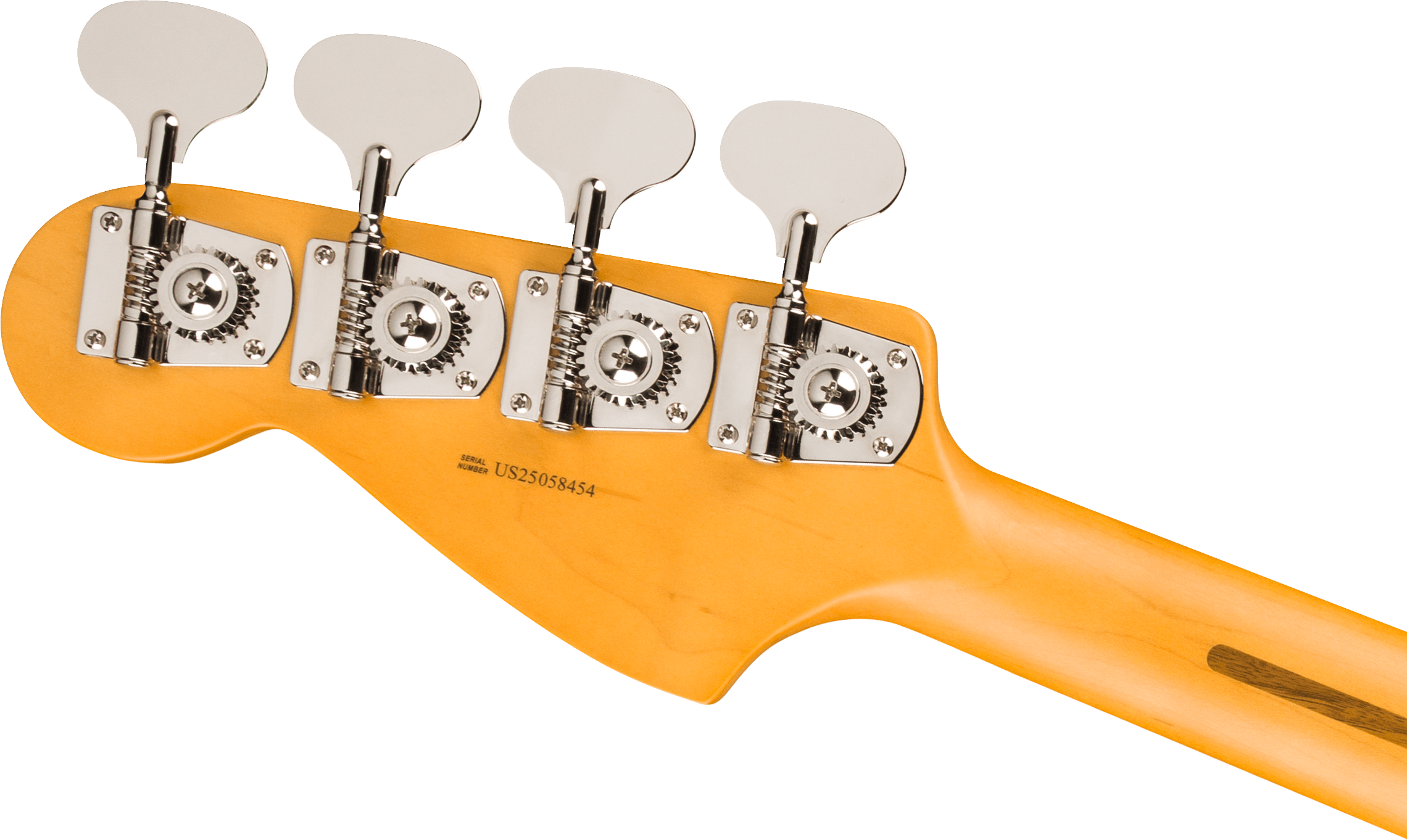 Fender® American Professional Classic Mustang Bass®, Maple Fingerboard, Faded Dakota Red