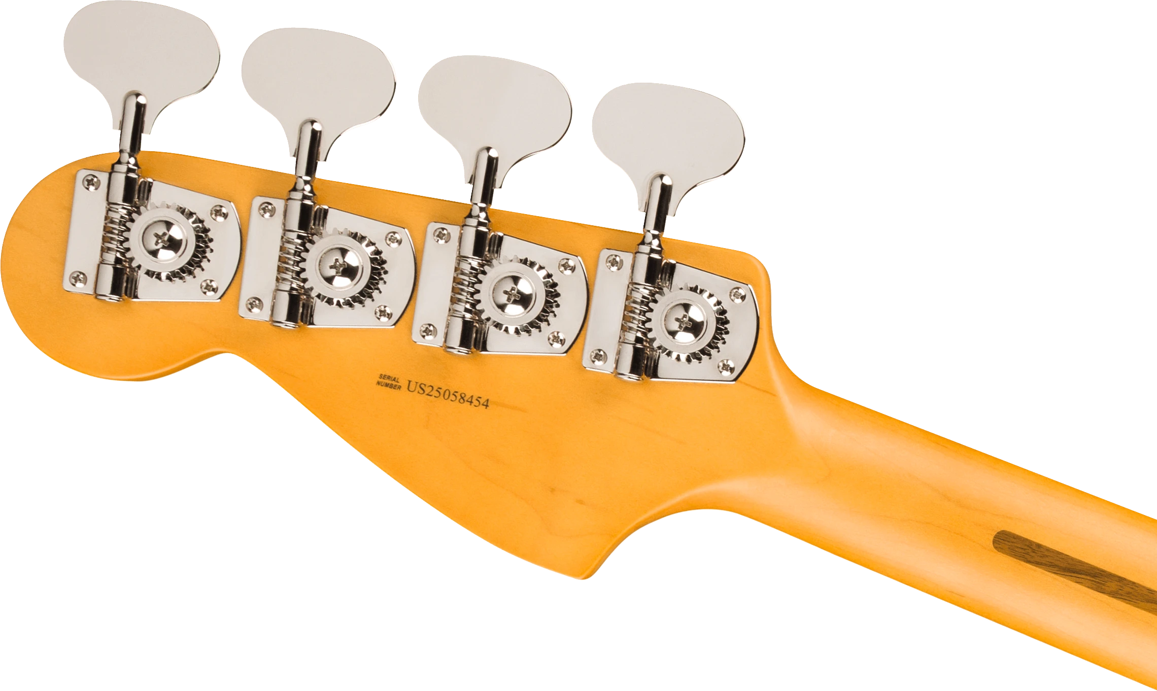 Fender® American Professional Classic Mustang Bass®, Maple Fingerboard, Faded Dakota Red