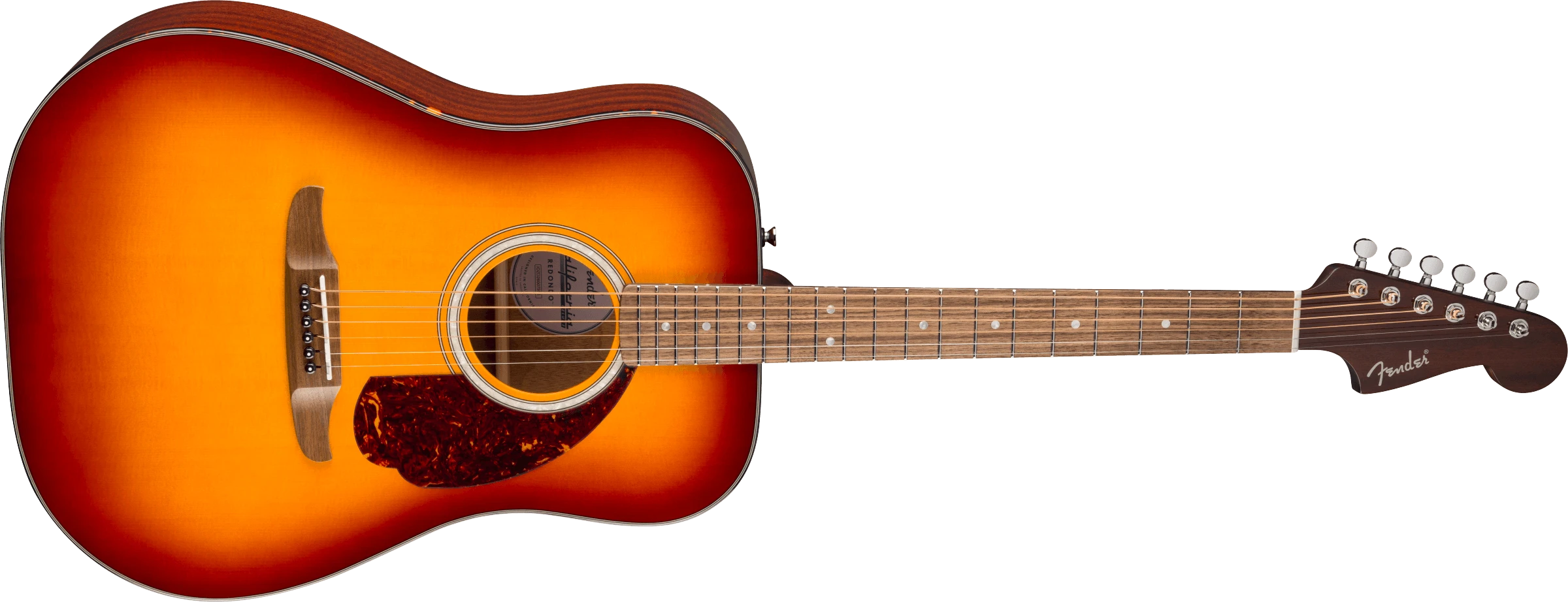Fender® California Deluxe Redondo™, Walnut Fingerboard, Sienna Sunburst