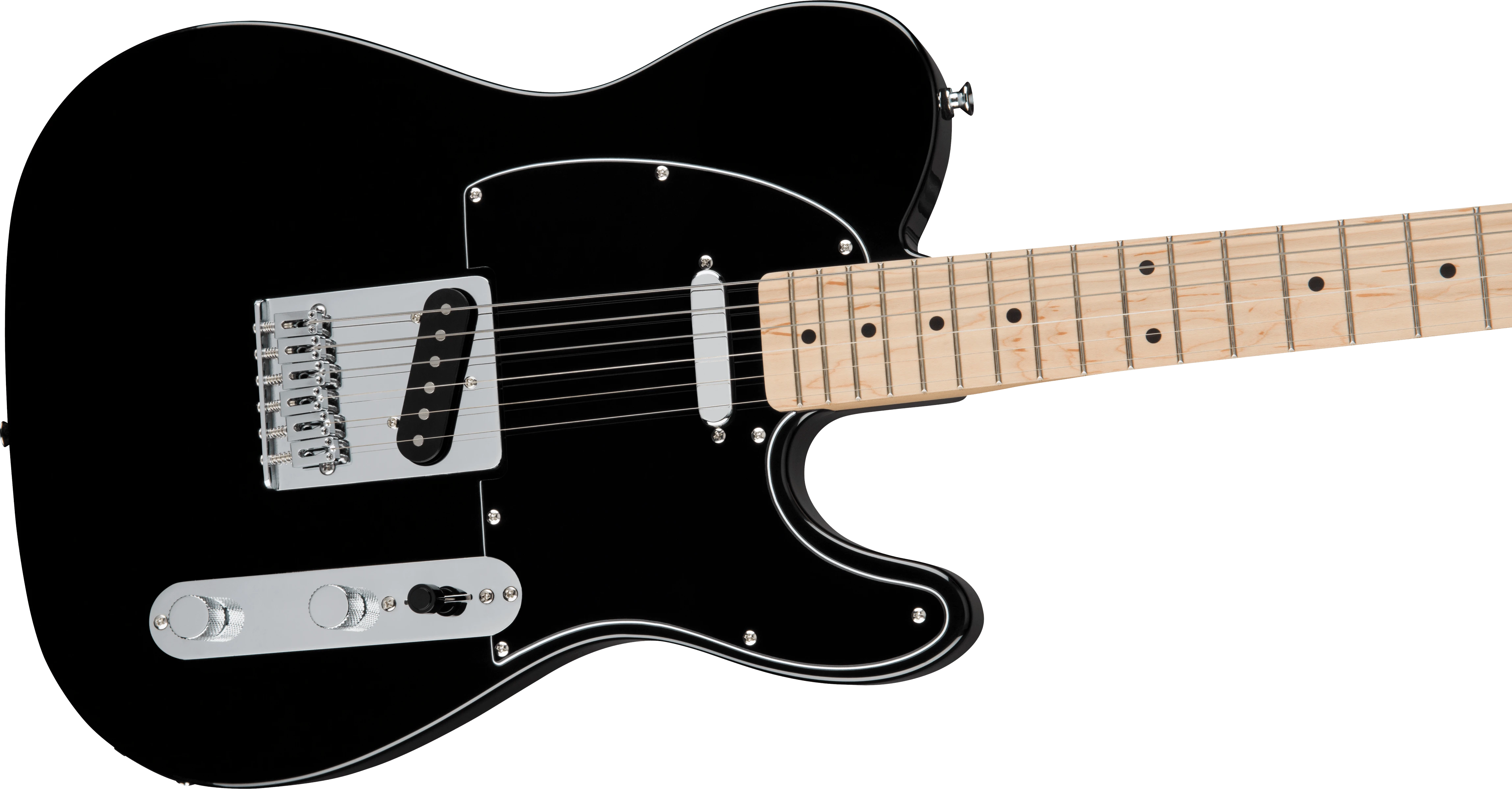 Squier® FSR Affinity Series™ Telecaster®, Maple Fingerboard, Black Pickguard, Black
