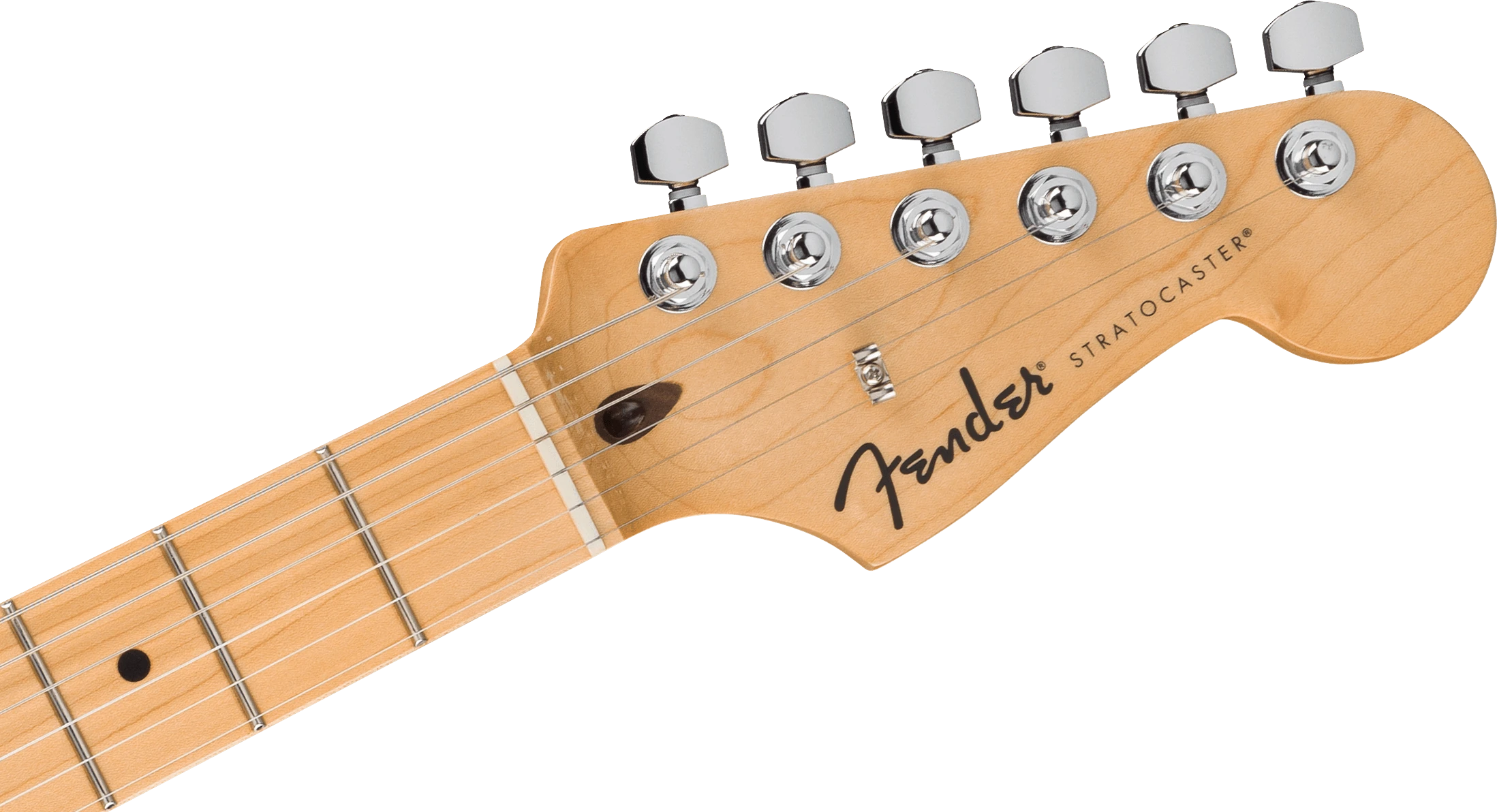 Fender® Standard Stratocaster®, Maple Fingerboard, White Pickguard, Olympic White