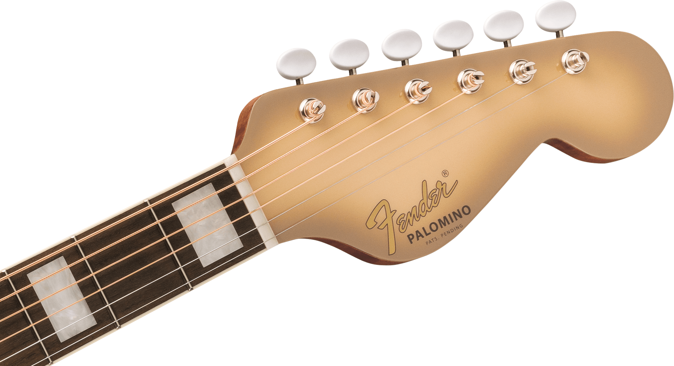 Fender® Limited Edition California Vintage Palomino with Case, Antigua Pickguard, Antigua