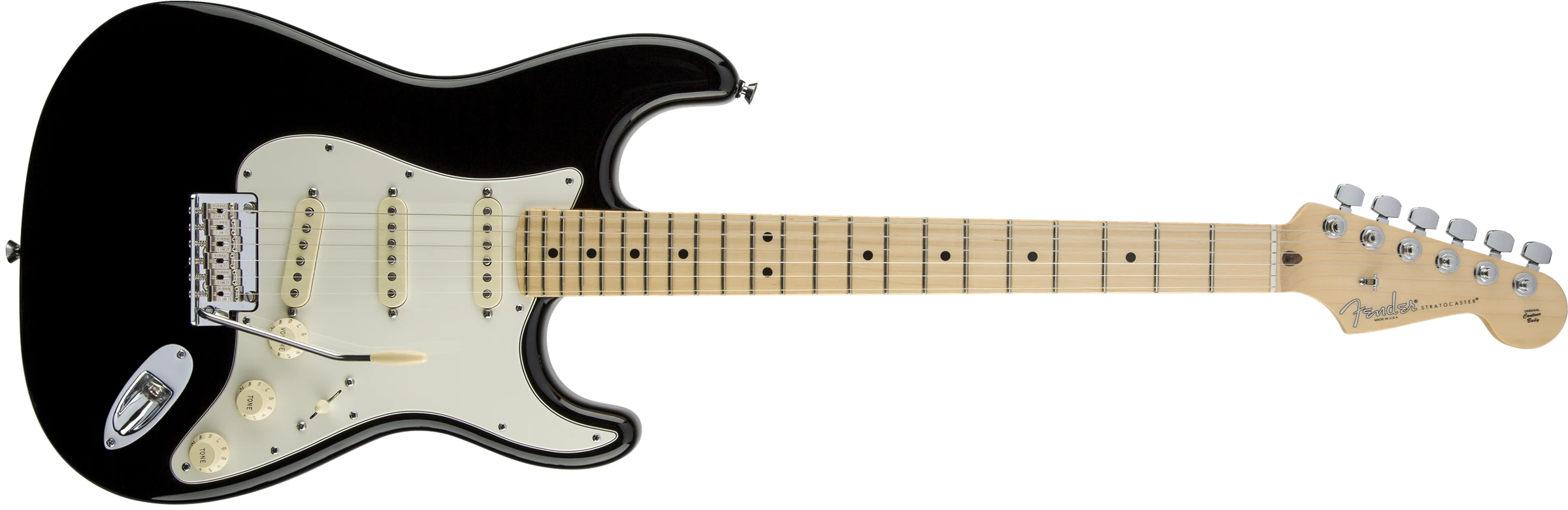 Fender® American Standard Stratocaster® Jimi Hendrix , Maple Fingerboard, Black